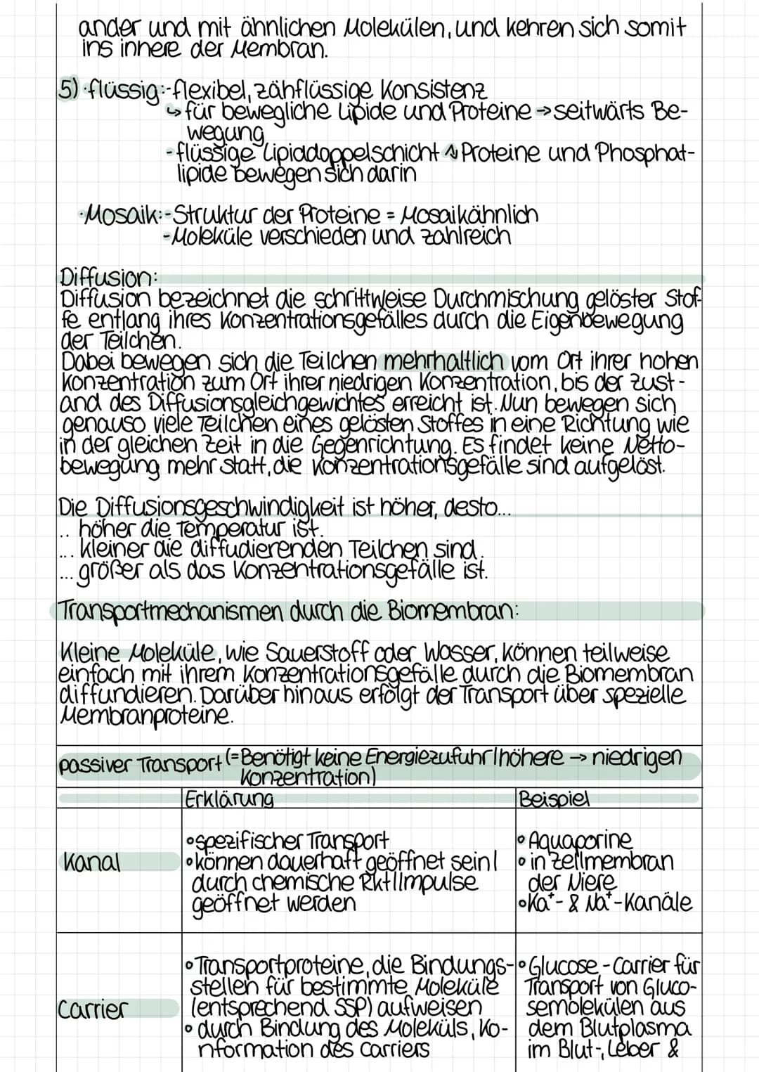 # Biomembranen
10000000
7
9
8
0000
○○○○○○○○○○○○
2
1: Lipiddoppelschicht
2: peripheres Protein
3: teilweise eingetauchtes integrale