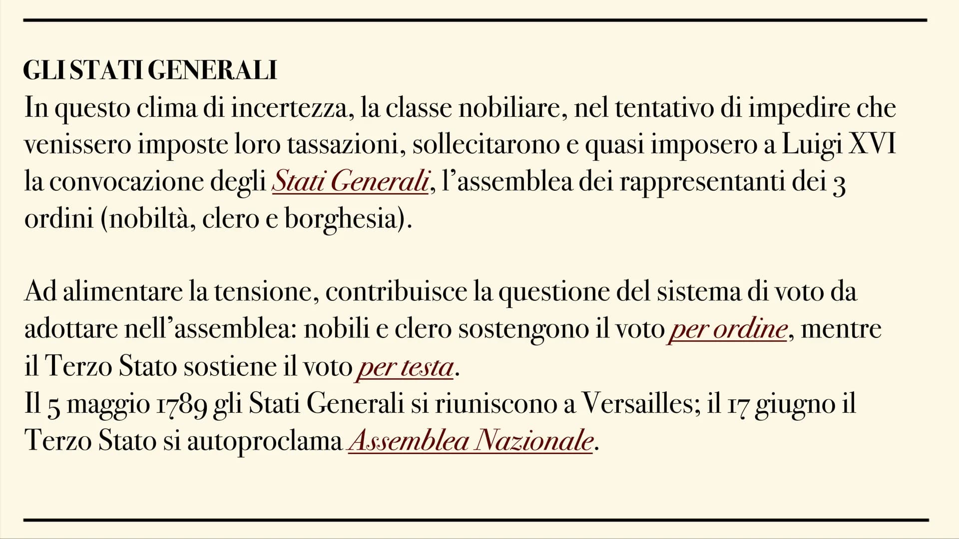 # La Rivoluzione Francese # INTRODUZIONE
La Rivoluzione Francese rappresenta un momento centrale della storia della
Francia e del continent