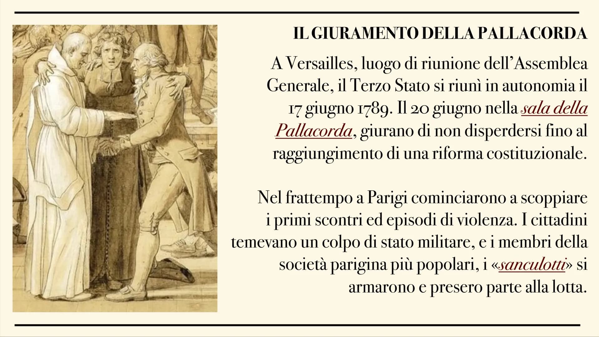 # La Rivoluzione Francese # INTRODUZIONE
La Rivoluzione Francese rappresenta un momento centrale della storia della
Francia e del continent
