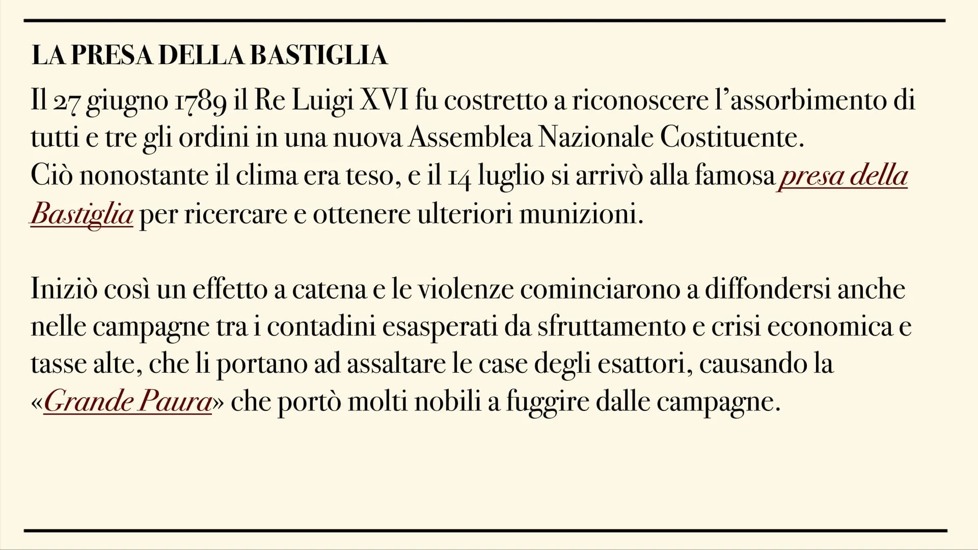 # La Rivoluzione Francese # INTRODUZIONE
La Rivoluzione Francese rappresenta un momento centrale della storia della
Francia e del continent