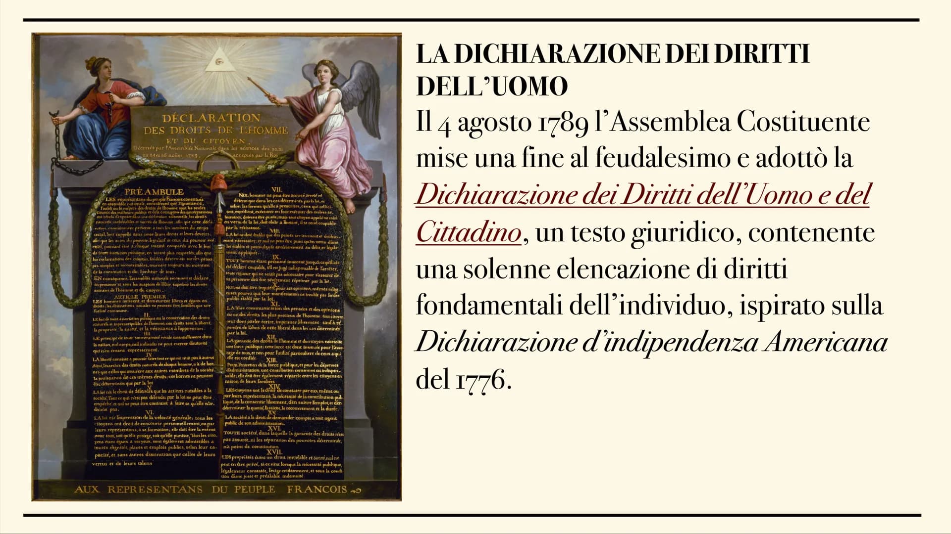 # La Rivoluzione Francese # INTRODUZIONE
La Rivoluzione Francese rappresenta un momento centrale della storia della
Francia e del continent