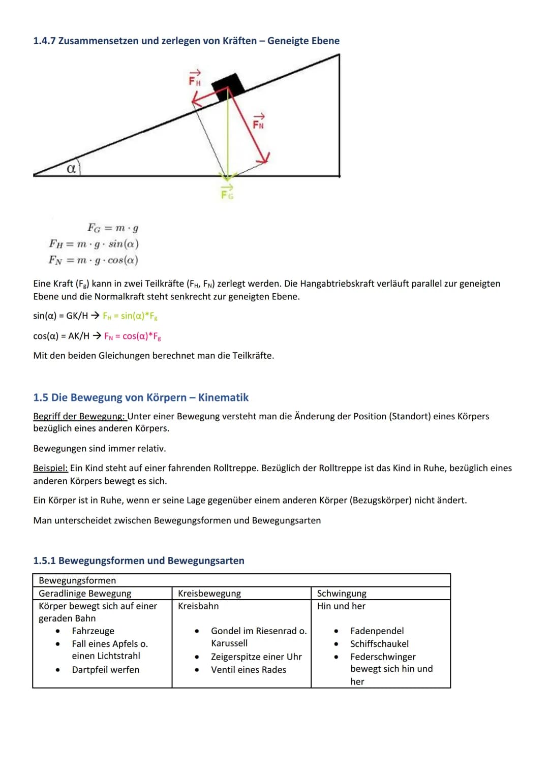 # Physik BLF Inhalt
+1 Mechanik.
1.1 Körper und Stoff.
4
1.1.1 Aufbau der Körper.
4
1.1.2 Das Teilchenmodell
..4
1.2 Volumen und Mas