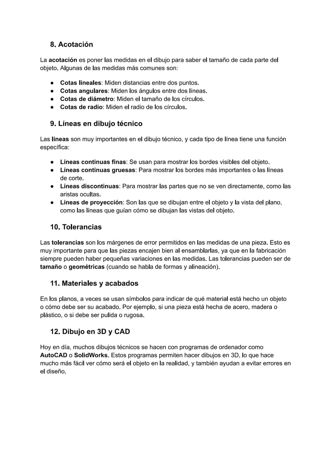 # 1. Qué es el dibujo técnico
El dibujo técnico es una forma de dibujar que se usa para representar objetos, proyectos o
ideas de manera mu