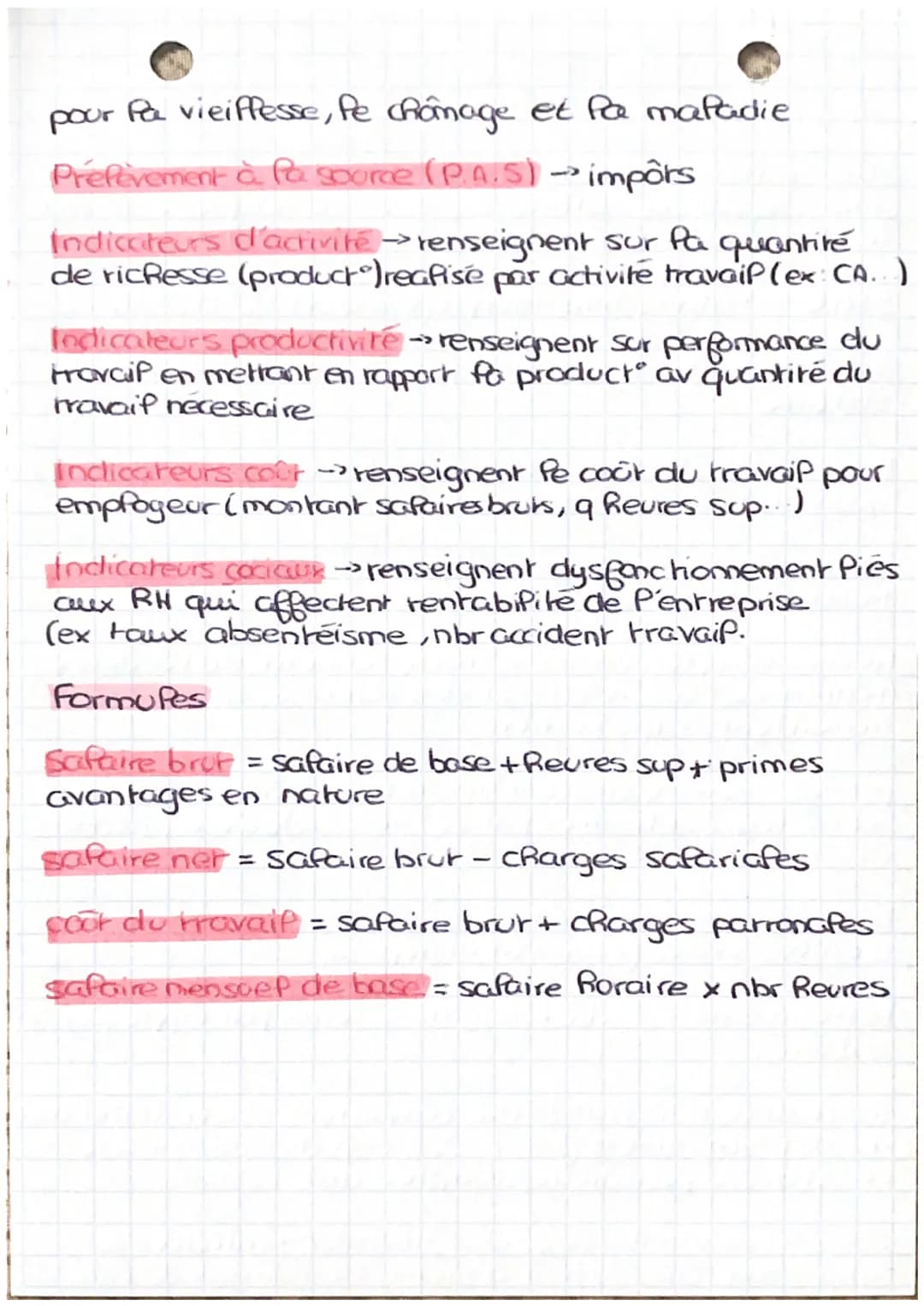 # SDGN
la rémunératet fe coût du travail
Safaire Poraire de base résupre d'une négociat
entre employeur safarie en fonct de son profie au j
