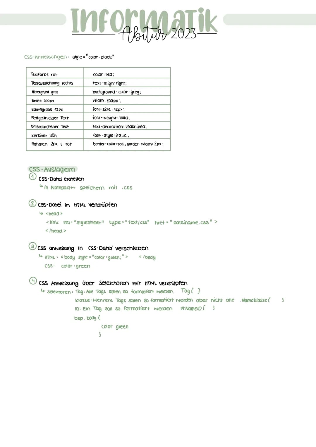 # Informatik
# Abitur 2023-
Datenbanken (Access)
Datenbanken systematische Sammlung von Informationen zu einem bestimmten Thema/Zнеск.
Da