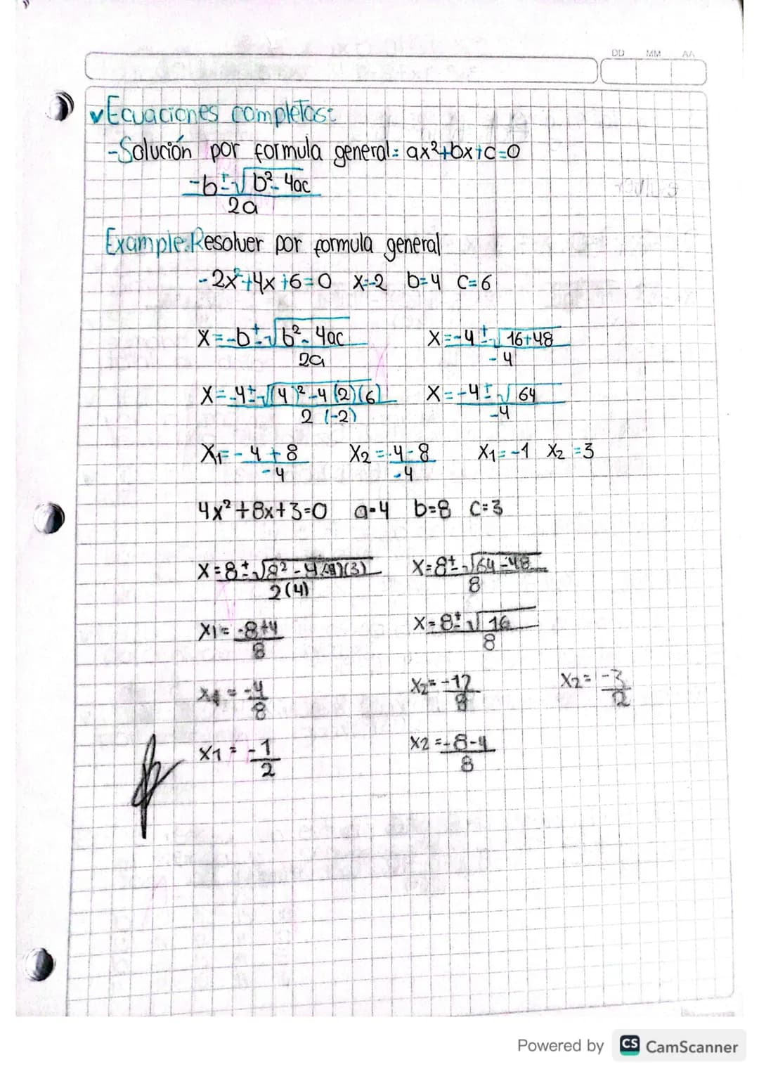 Monday, August 25th, 2025
25 08 25
Learning Objective: Hallar la ecuacion cuadratica
Teniendo en cuenta los diferentes casos
Key words
E