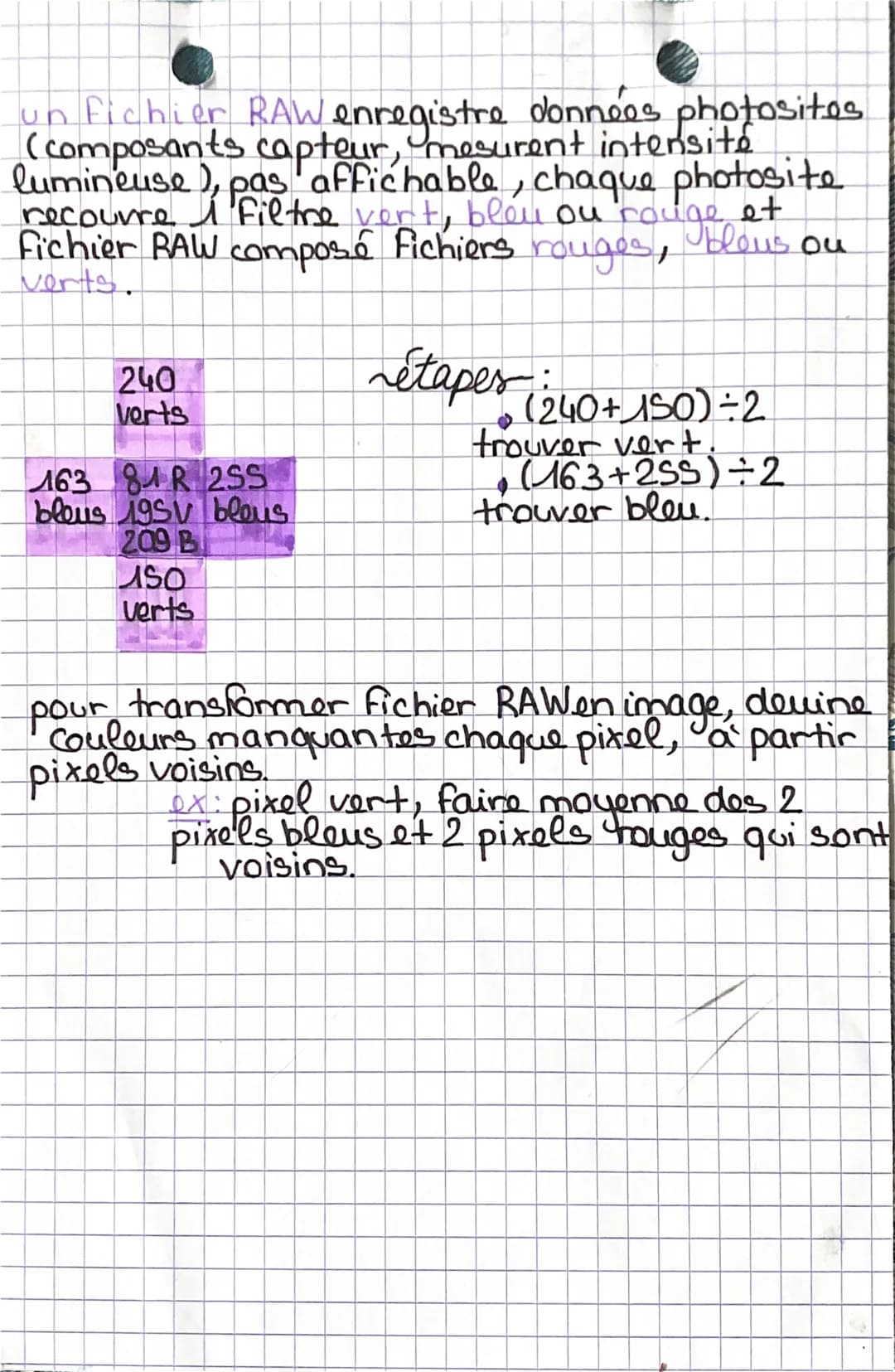 # pholicoroploiemb
appareil photo numerique
capturer l'image Cla lumière)
Bl'enregistrer, reproduire ce
que nous voyons.
3élapes
✓ 1, aff