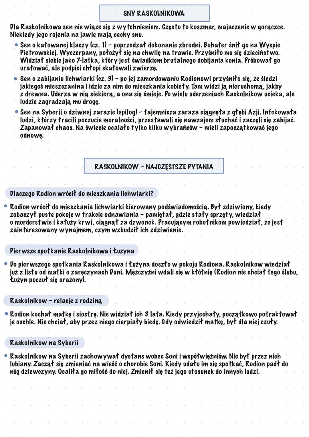# Zbrodniai karNA
FIODOR DOSTOJEWSKI
## Geneza
Zbrodnia i kara ukazywała się we fragmentach w prasie, a jako książka została wydana w 186