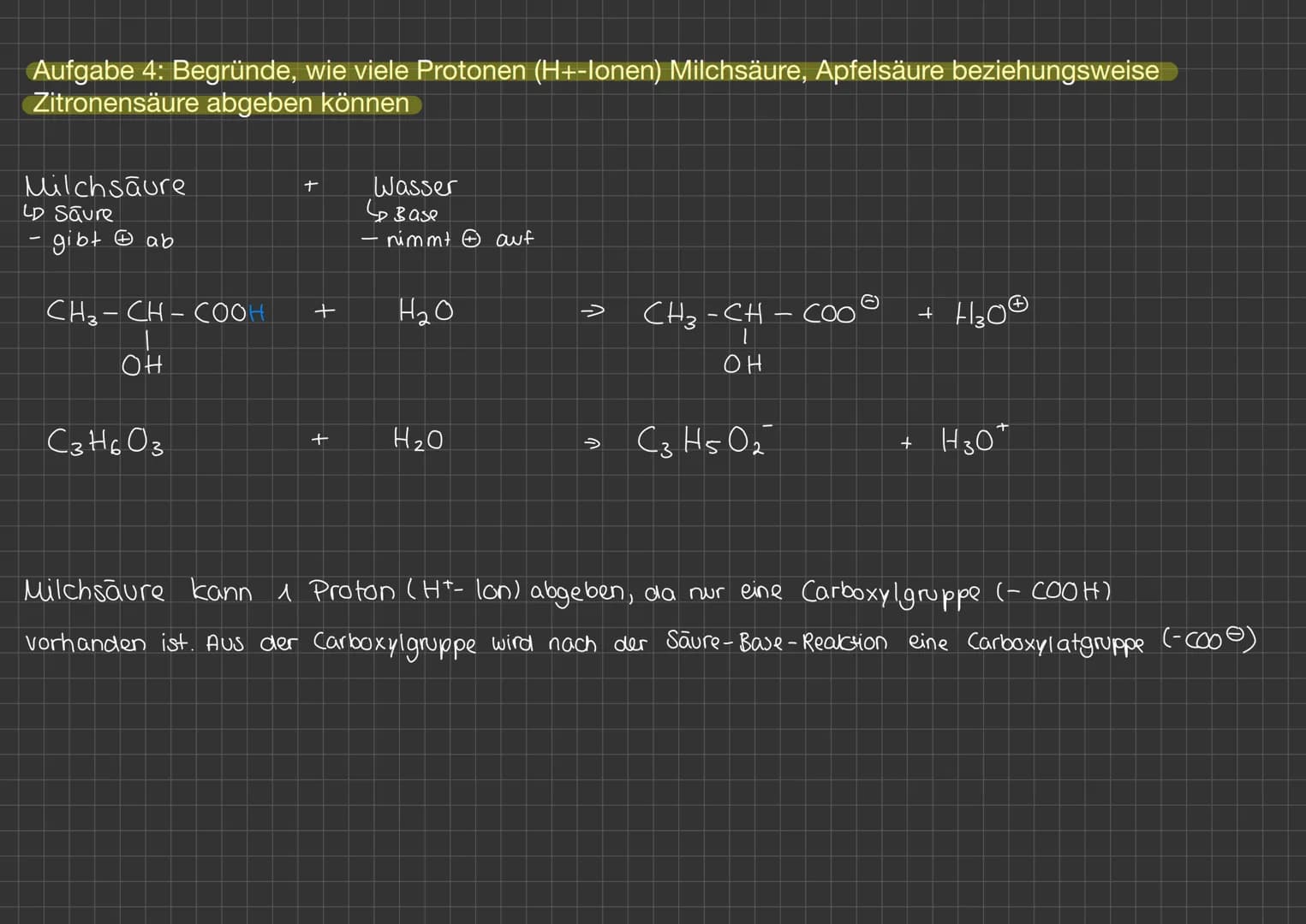 Alkansäure Aufgabe 1: Beschreibe die Struktur (Aufbau) von Alkansäuren und die homologe Reihe der
Alkansäuren.
| | homologe Reine | |