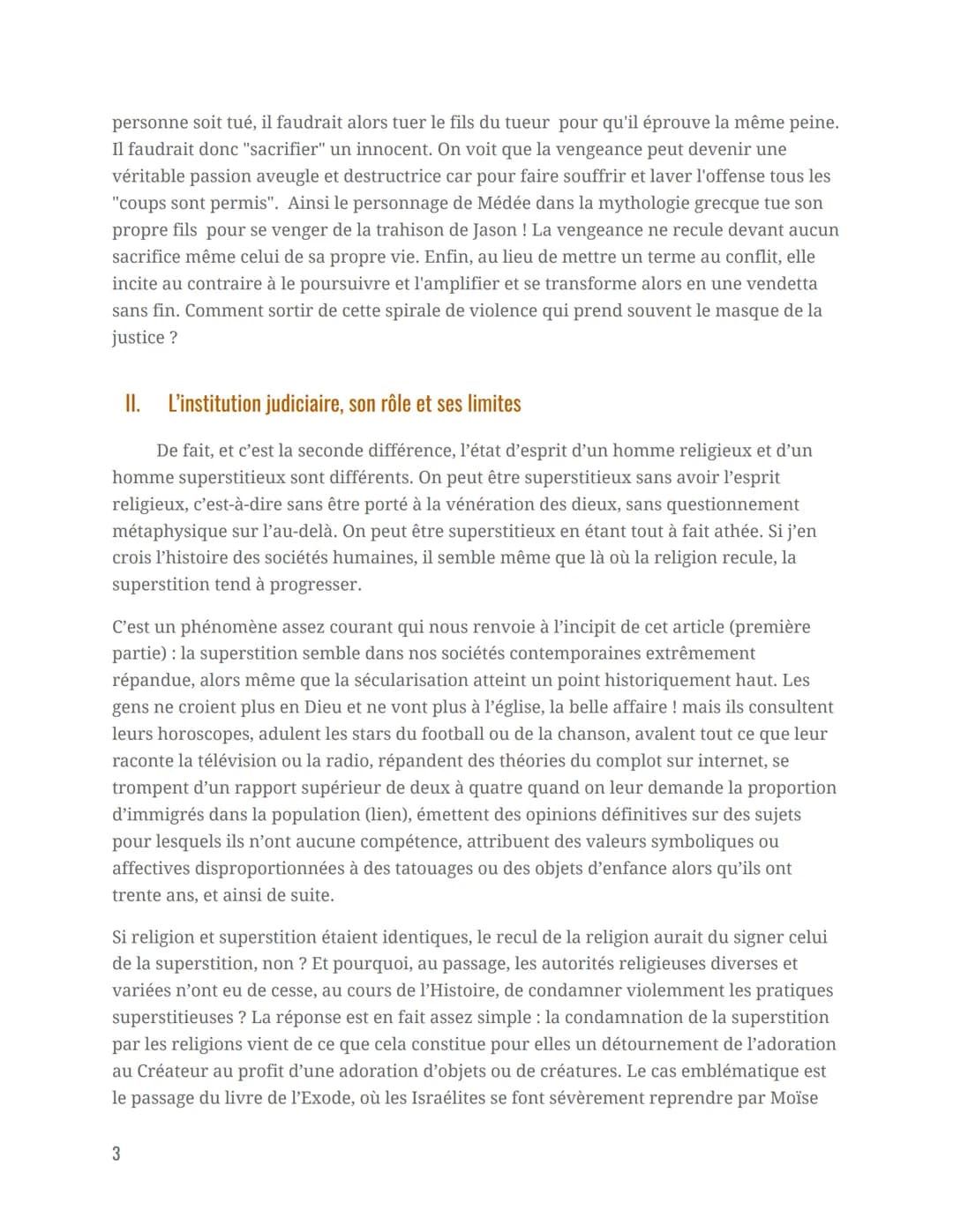 # La justice est-elle toujours une
affaire d'intérêts?
Philosophie
Introduction
La Justice lorsqu'on l'écrit avec une majuscule désigne l