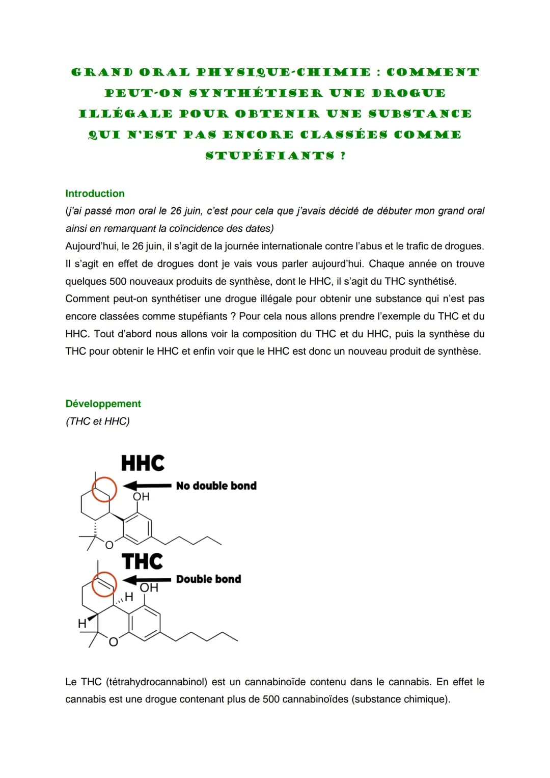 <h2>Introduction</h2>
<p>J'ai passé mon oral le 26 juin, c'est pour cela que j'avais décidé de débuter mon grand oral ainsi en remarquant l