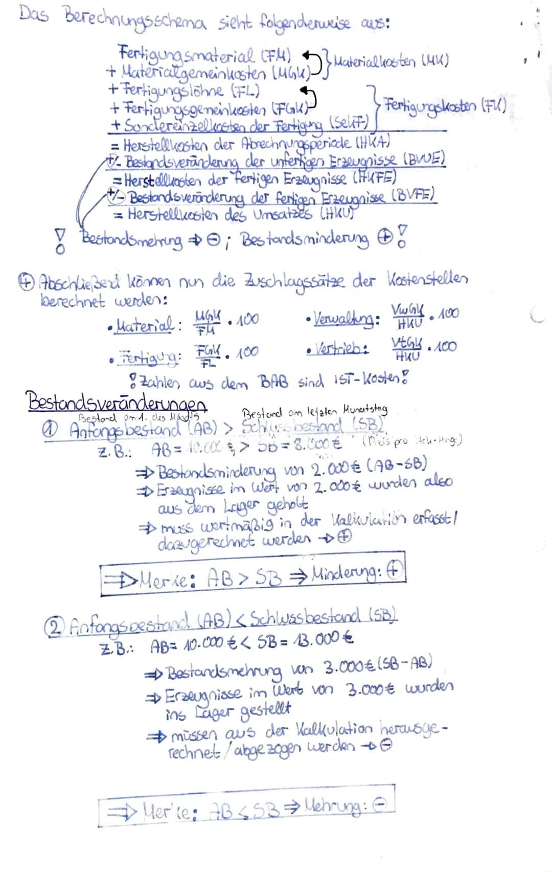 # IBV-Schulaufgabe
# I. Vollkostenrechnung
## Einteilung der Kosten
Einzel kosten
- Kosten, die dem Kostenträger
(Product) direkt zugerec