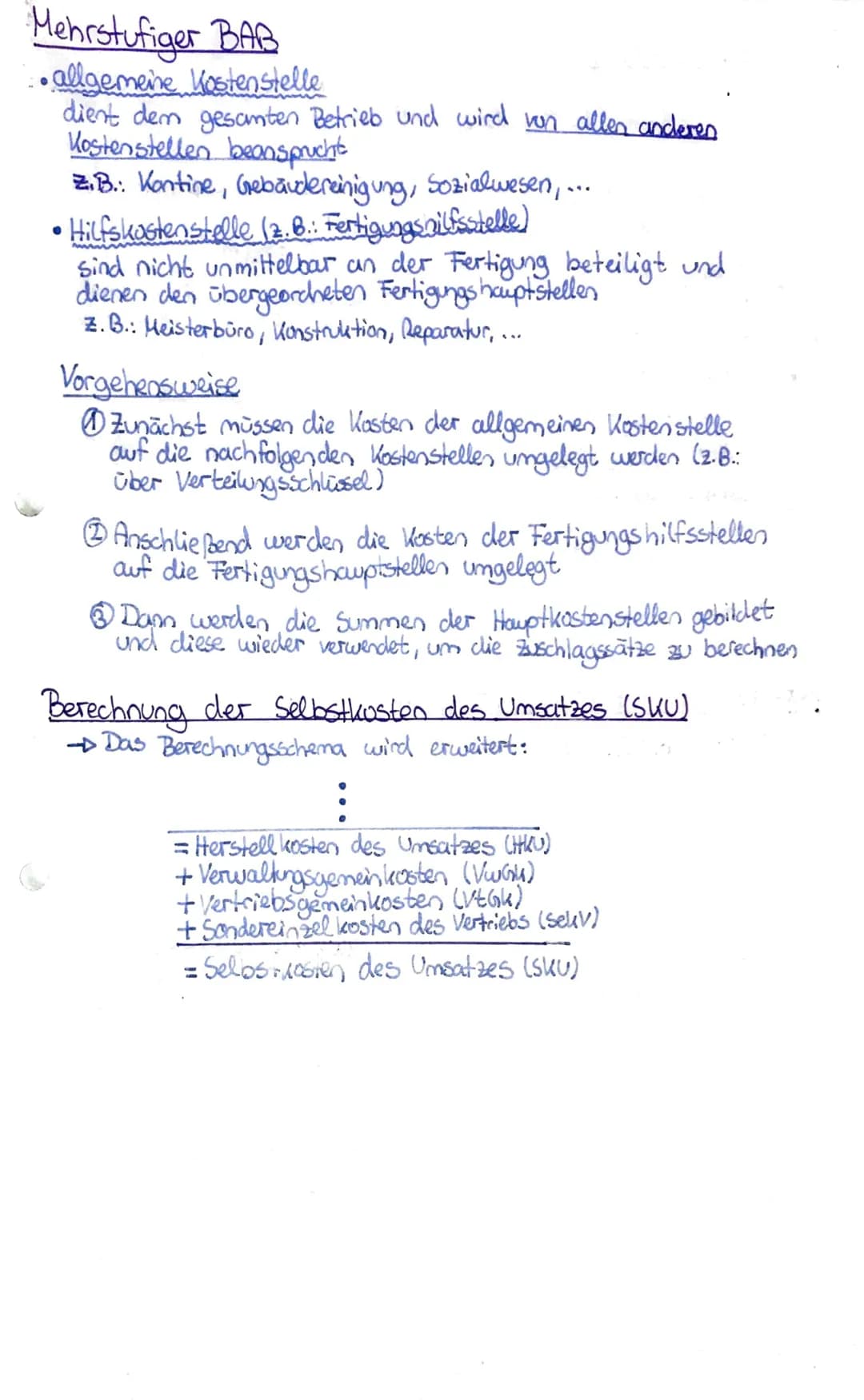 # IBV-Schulaufgabe
# I. Vollkostenrechnung
## Einteilung der Kosten
Einzel kosten
- Kosten, die dem Kostenträger
(Product) direkt zugerec