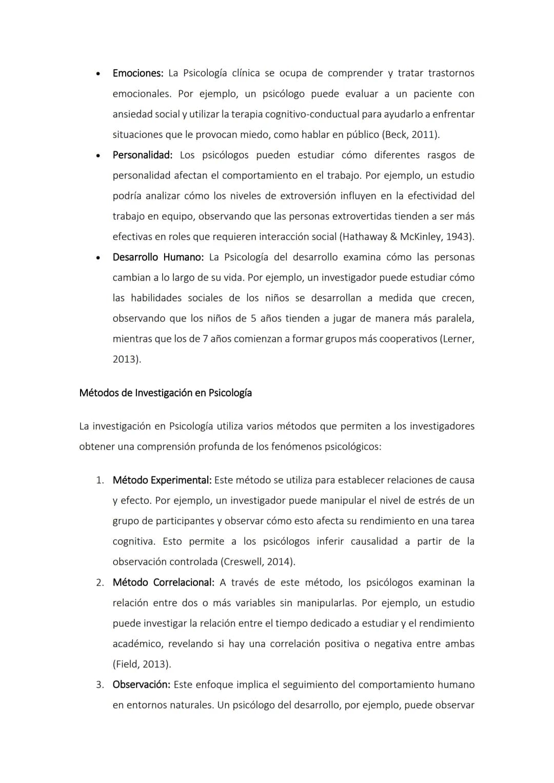 Semana 1: Introducción a la Psicología
Introducción
La Psicología, como disciplina científica, se centra en el estudio de la mente y el
comp