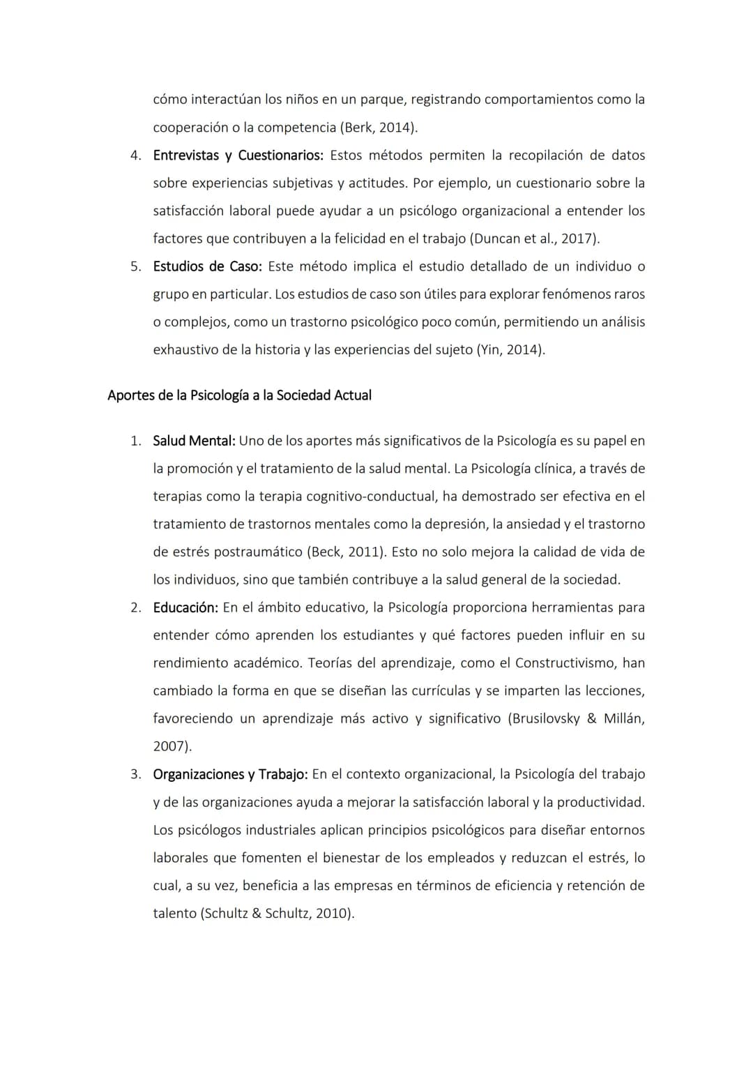 Semana 1: Introducción a la Psicología
Introducción
La Psicología, como disciplina científica, se centra en el estudio de la mente y el
comp