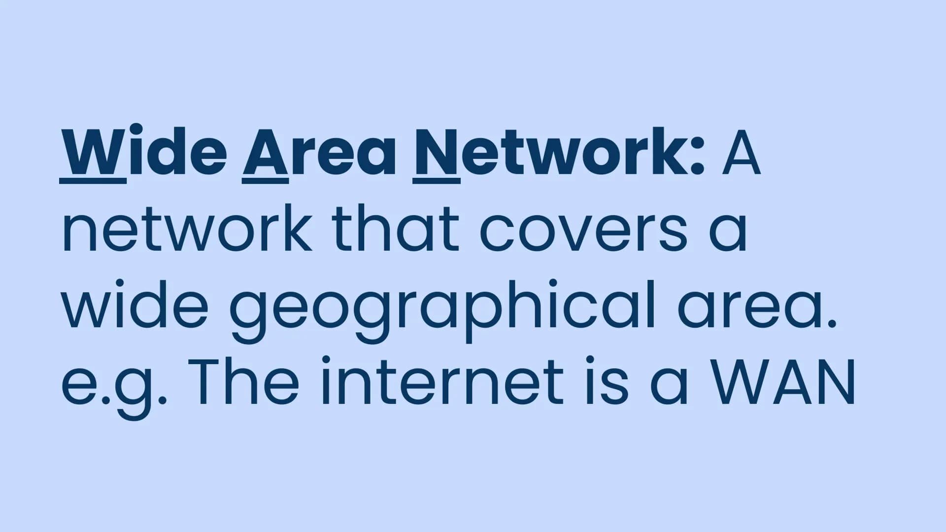 <p>The OCR GCSE Computer Science 1.3 topic covers networks, connections, and protocols. This includes LAN, WAN, network performance, client