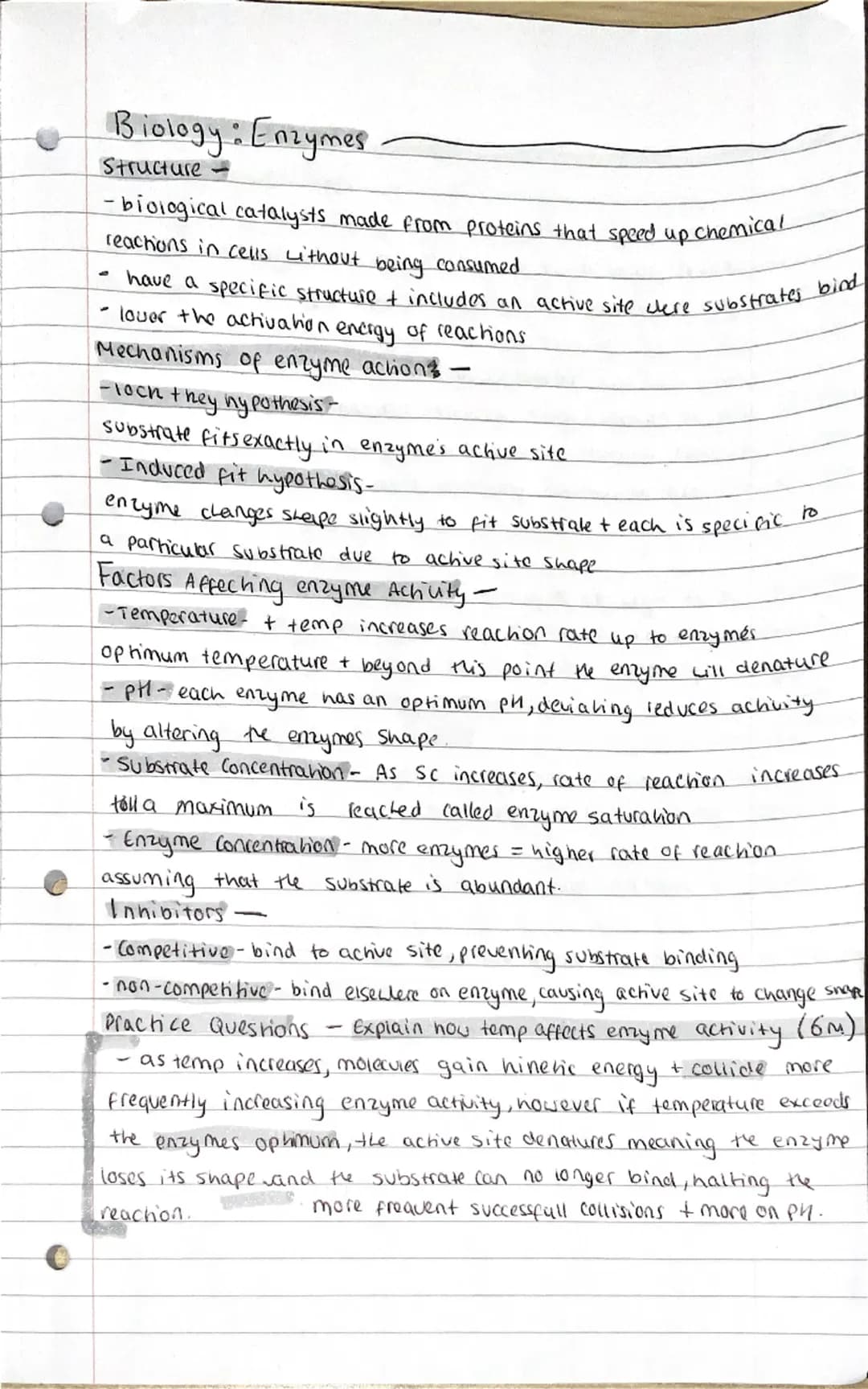 Unit 3 Revision
Planning a scientific Investigation
Identifying variables:
Independant Changed /controlled in an experiment to test effec