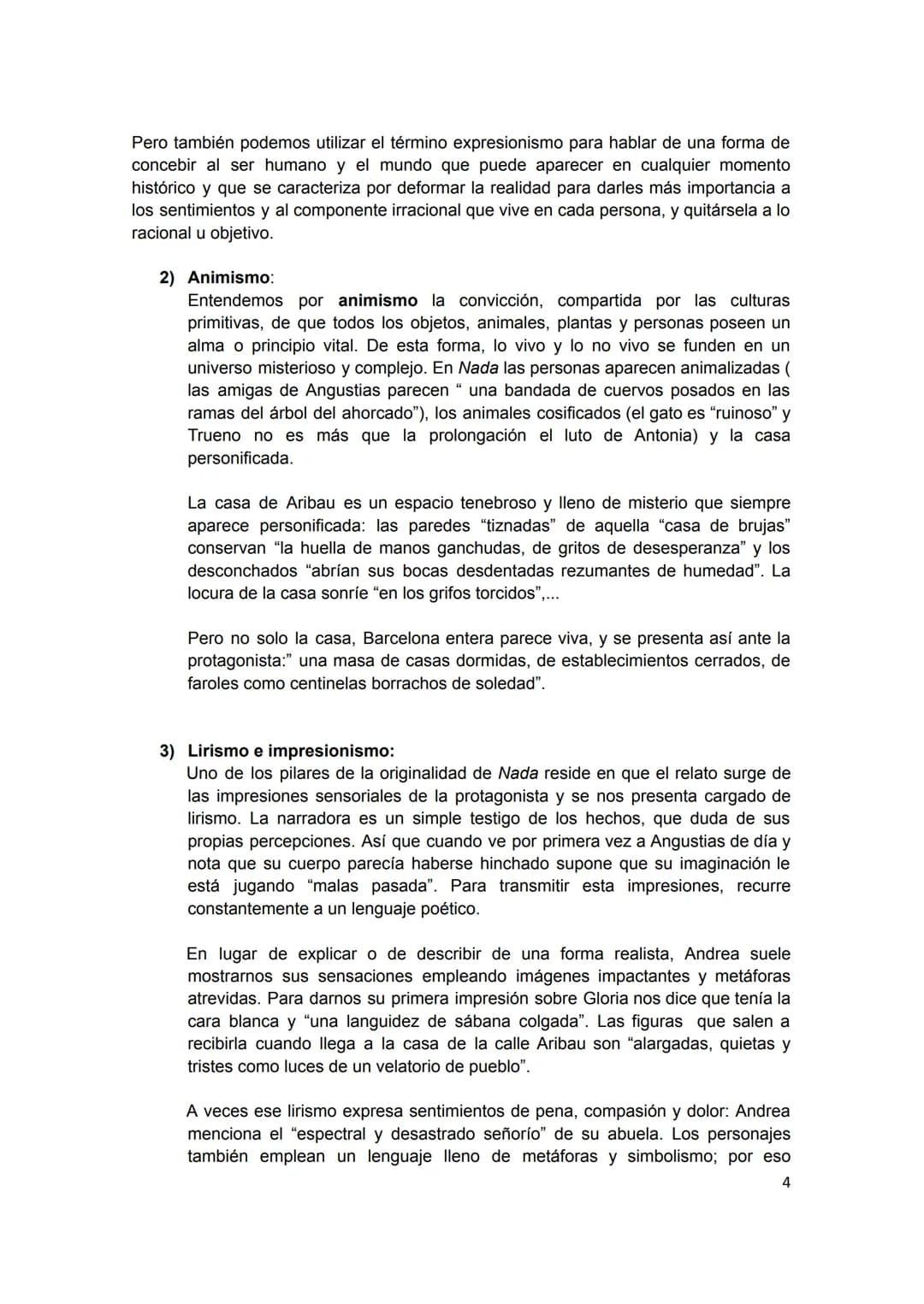 Guía de lectura
NADA, CARMEN LAFORET
1. INTRODUCCIÓN
Nada es una novela de fuerte componente autobiográfico escrita en 1944 y
que obtuvo e