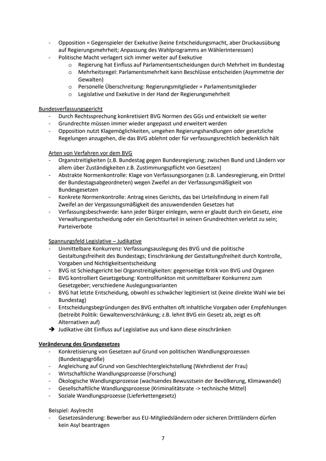 # Q 1.1 Verfassung und Verfassungswirklichkeit: Rechtsstaatlichkeit und Verfassungskonflikte
Grundrechte und Rechtsstaatlichkeit in der Ver