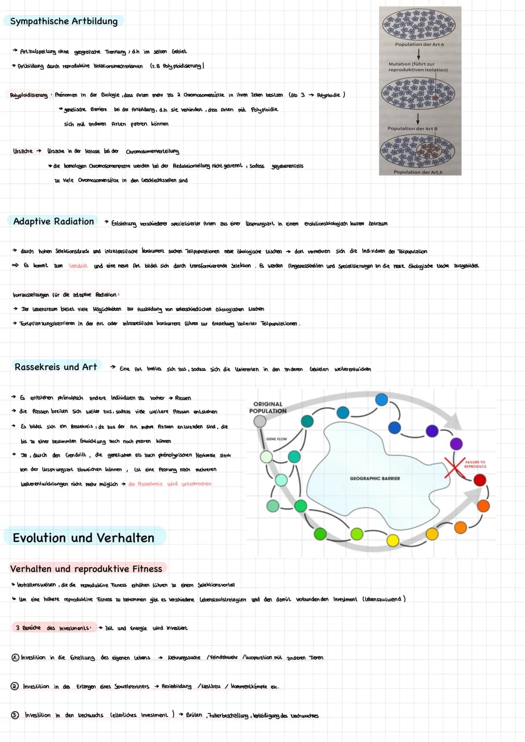 # Evolutionsfaktoren
* Mulationen
Vergrößer des Genpools Erhöhung der genetischen Vielfalt innerhalb éner Population
* Rekombinati