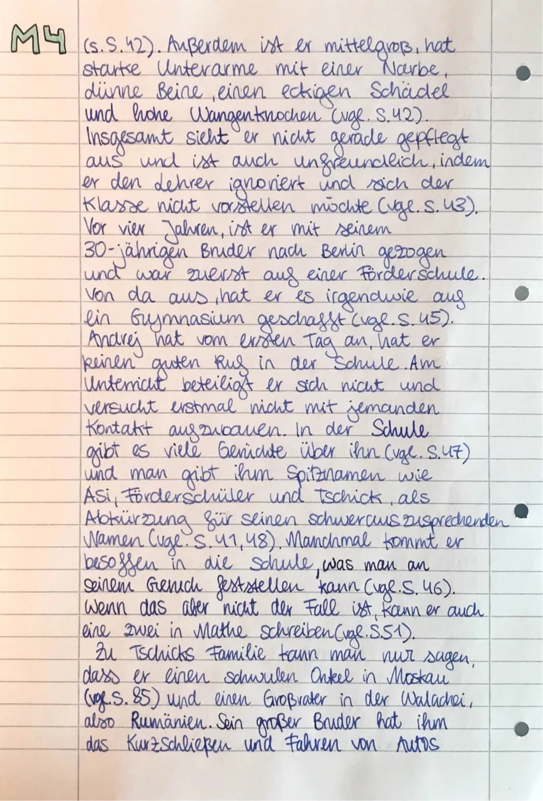 # LESETAGEBUCH
zum Roman „Tschick“ von Wolfgang Herndorf
tschick
von -PFLICHT AUFGABEN
M2: Biografie Wolfgang Herrndorf
Wolfgang Herndo