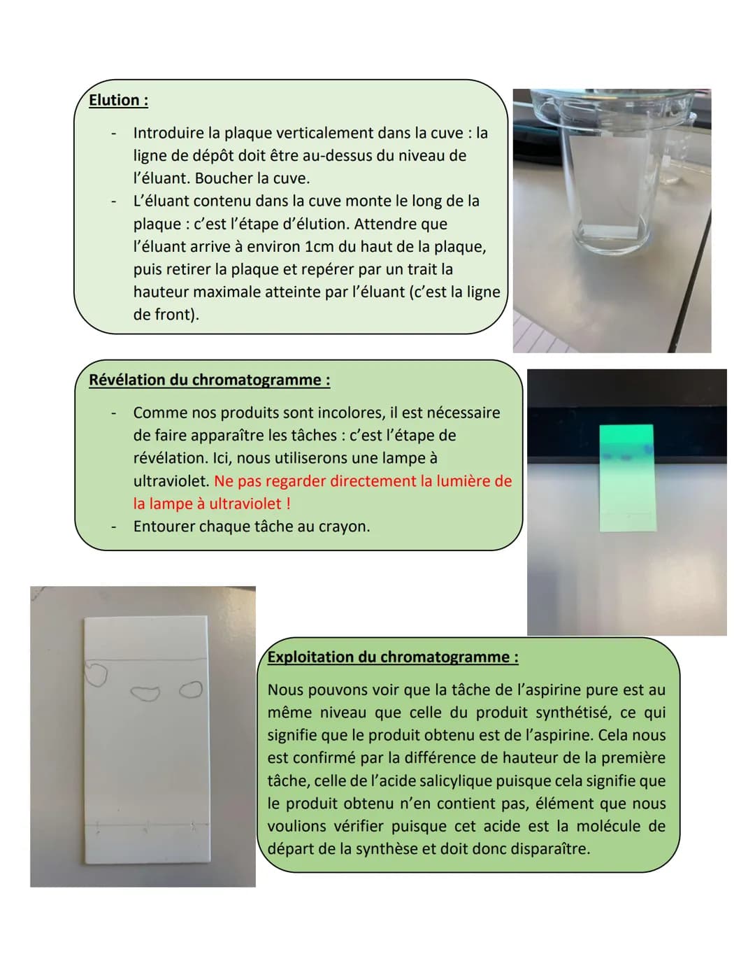# Fiches méthodes-Identification du produit synthétisé :
1. Mesure de la température de fusion grâce au banc Köfler
Cette première méthode