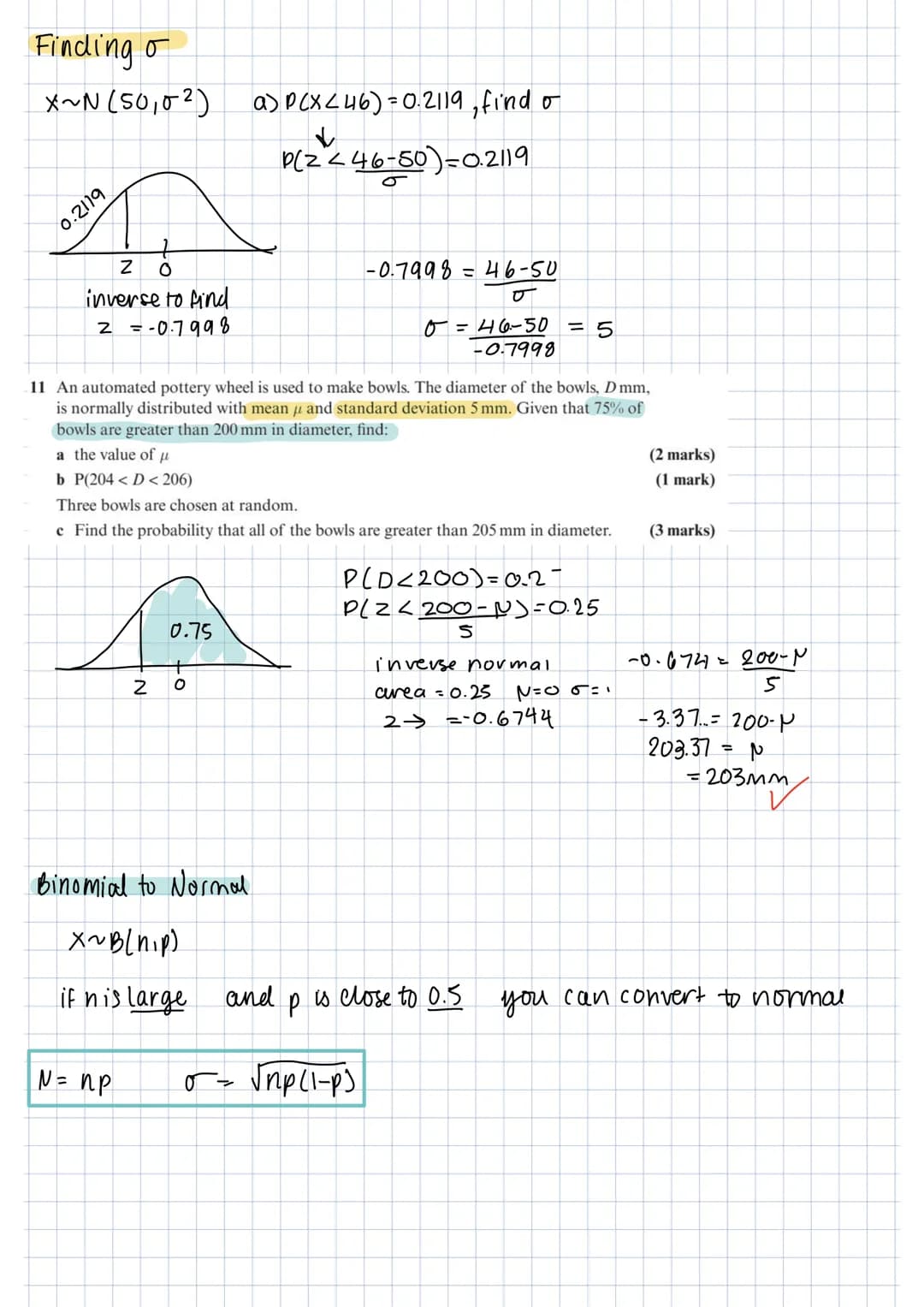 # NORMAL DISTRIBUTION
P = mean
02 = vanance (Standard deviation²)
symmetrical
20
20
mean mode = median
68% of data lies between one s