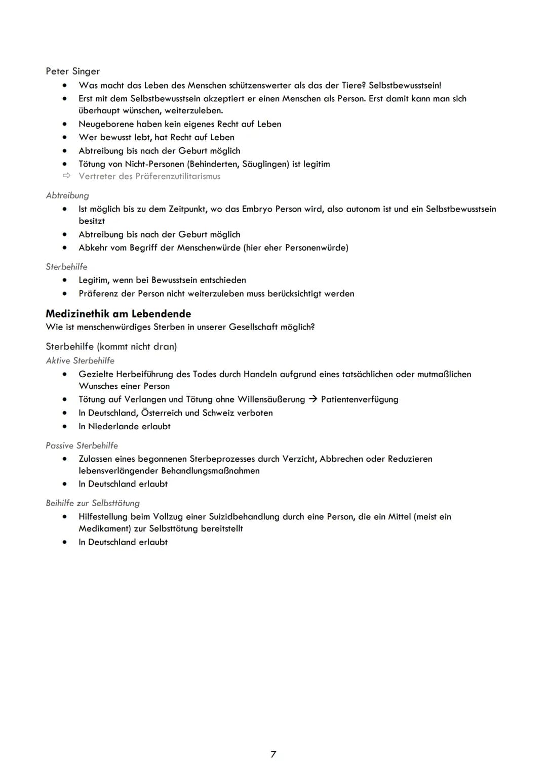Determinismus
- Jede Handlung ist die Folge einer Kausalkette und
niemals der Anfang dieser
- Mensch kann jedoch eine Kausalkette lostreten