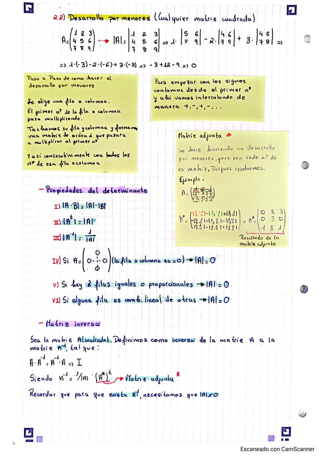 G Matematicas II Matrices 2º Bachillerato A 14/9/237
ege
M
matrices
$A=\begin{pmatrix}1 & 2 & 3\\4 & 5 & 6\end{pmatrix}2x3$; $B=\begin{pm