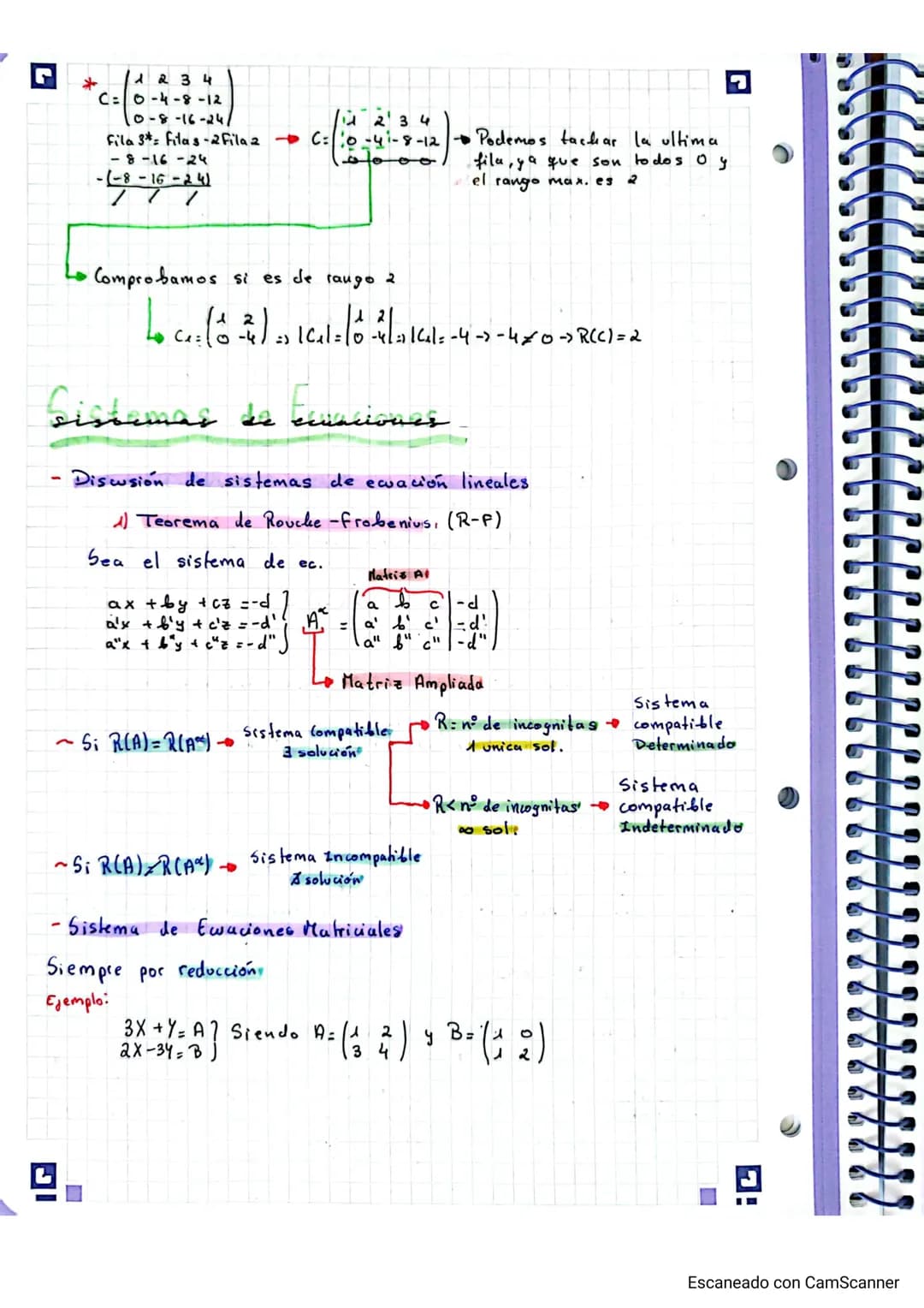 G Matematicas II Matrices 2º Bachillerato A 14/9/237
ege
M
matrices
$A=\begin{pmatrix}1 & 2 & 3\\4 & 5 & 6\end{pmatrix}2x3$; $B=\begin{pm