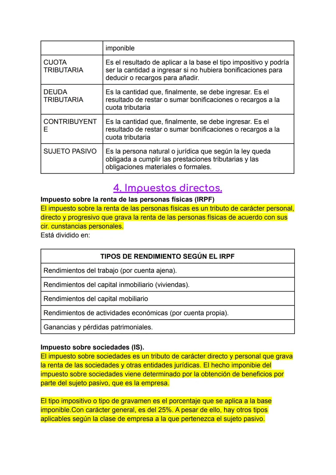 # 1. Fiscalidad empresarial (justificación derecho
fiscal)
La legislación física está formada por la Ley General Tributaria, que establece