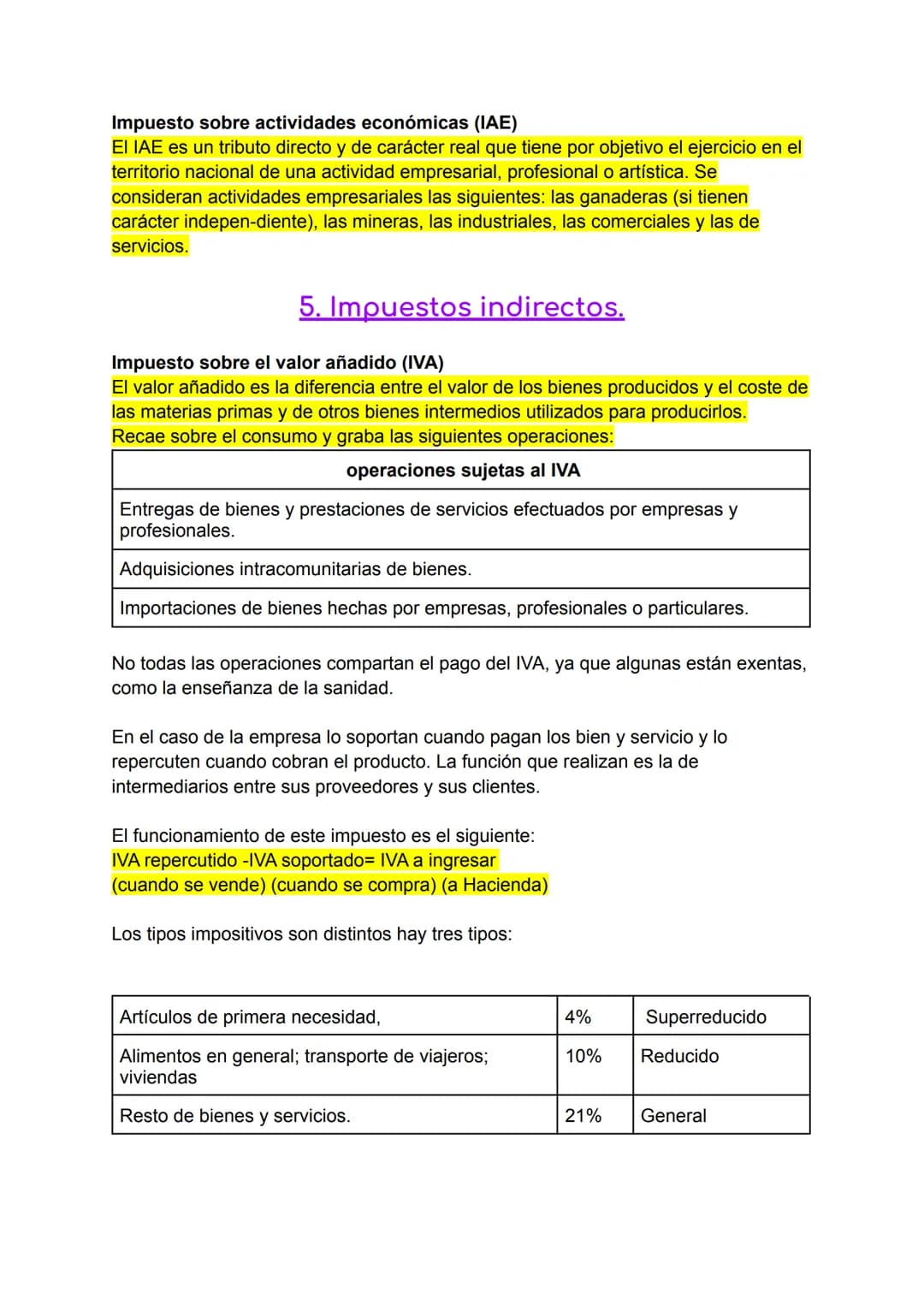 # 1. Fiscalidad empresarial (justificación derecho
fiscal)
La legislación física está formada por la Ley General Tributaria, que establece