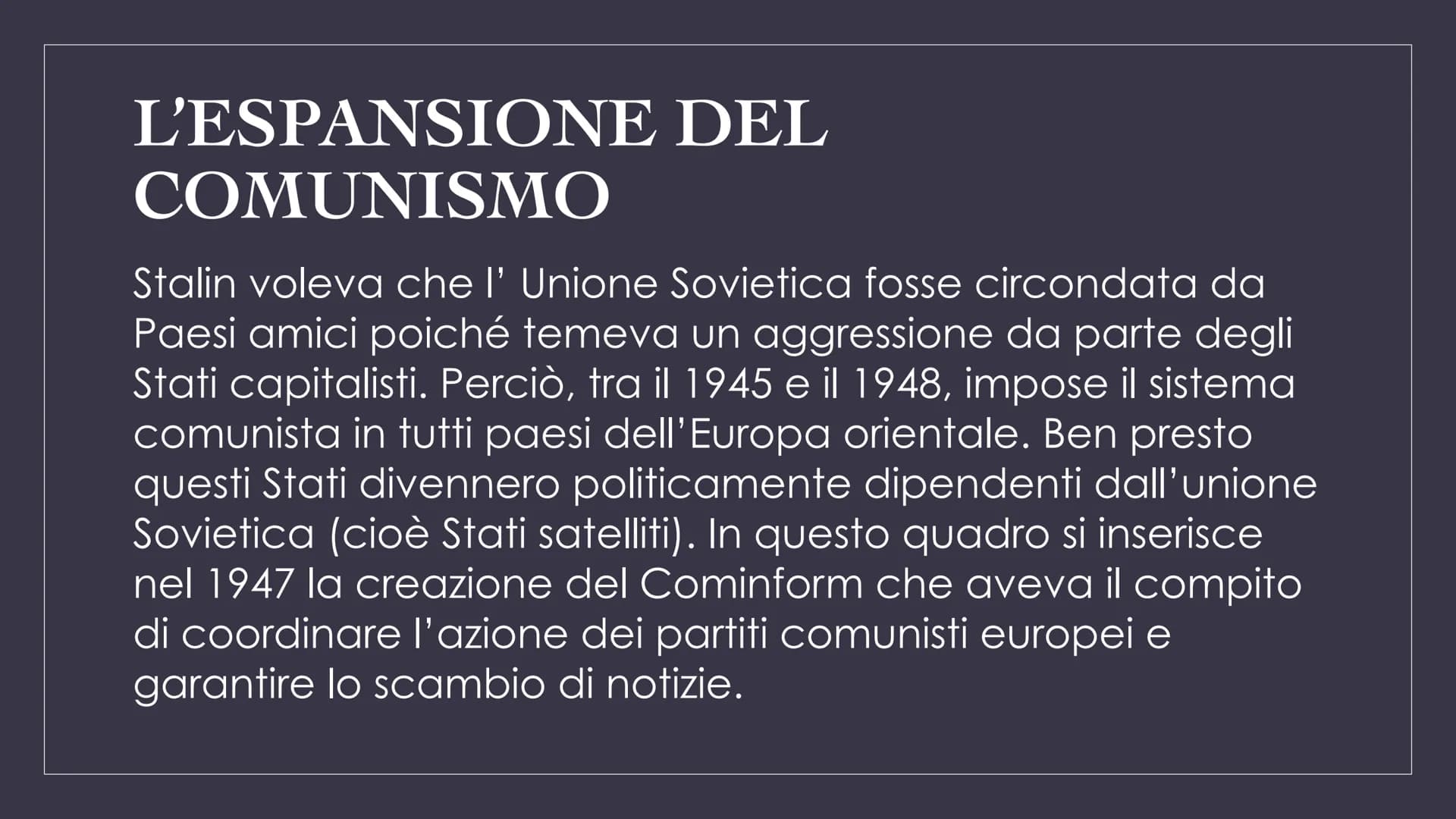<p>Durante il secondo dopoguerra, il mondo attraversò un periodo di profonda trasformazione a causa della Seconda Guerra Mondiale e della n