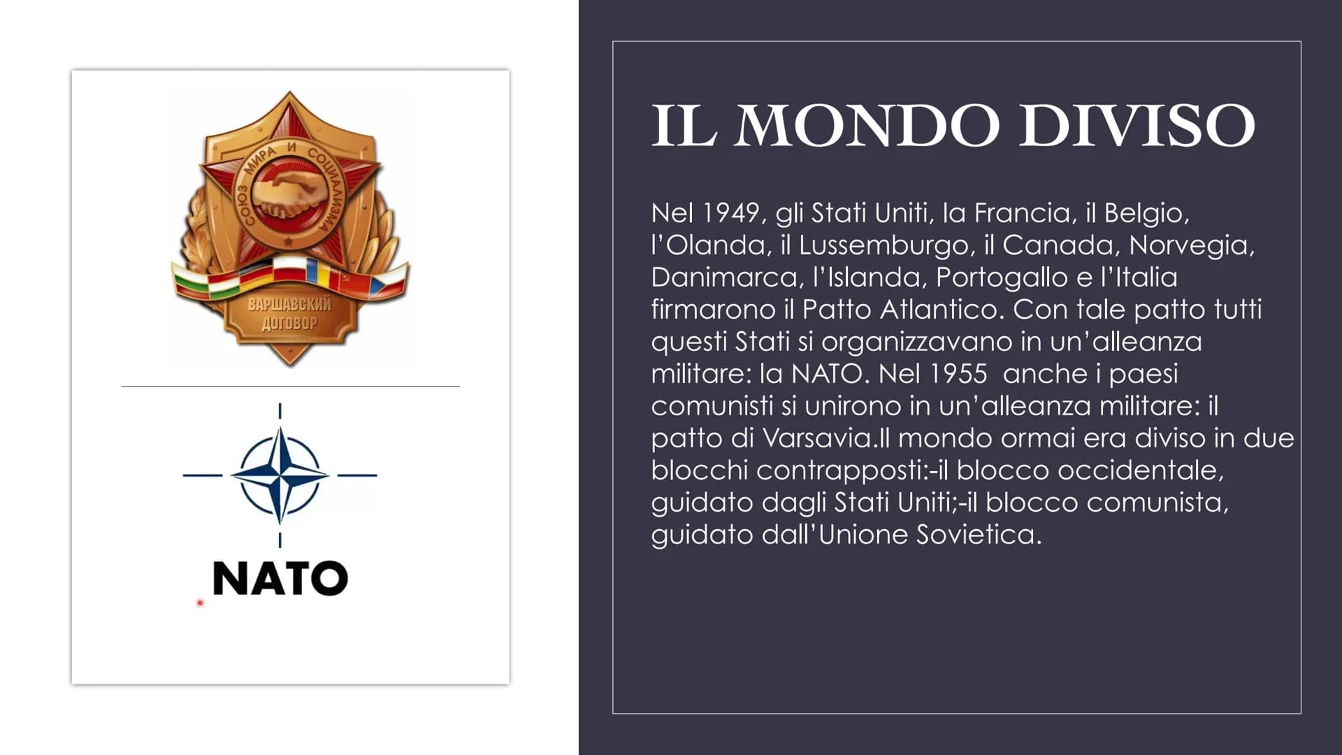 <p>Durante il secondo dopoguerra, il mondo attraversò un periodo di profonda trasformazione a causa della Seconda Guerra Mondiale e della n