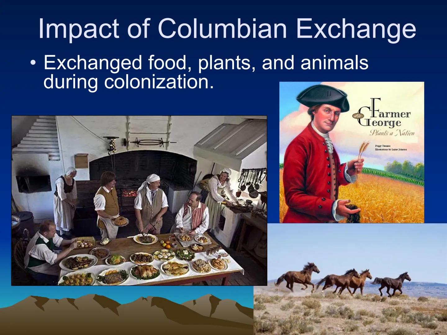 # The Columbian Exchange Western
Hemisphere
(New World)
Eastern Hemisphere
(Old World) # The Columbian Exchange
• Columbus' voyages may hav