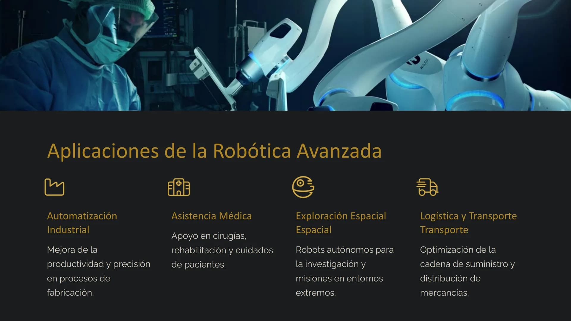 # Robótica Avanzada y
# Avanzada y
# Automatización
La robótica avanzada y la automatización son campos en
rápida evolución que transform