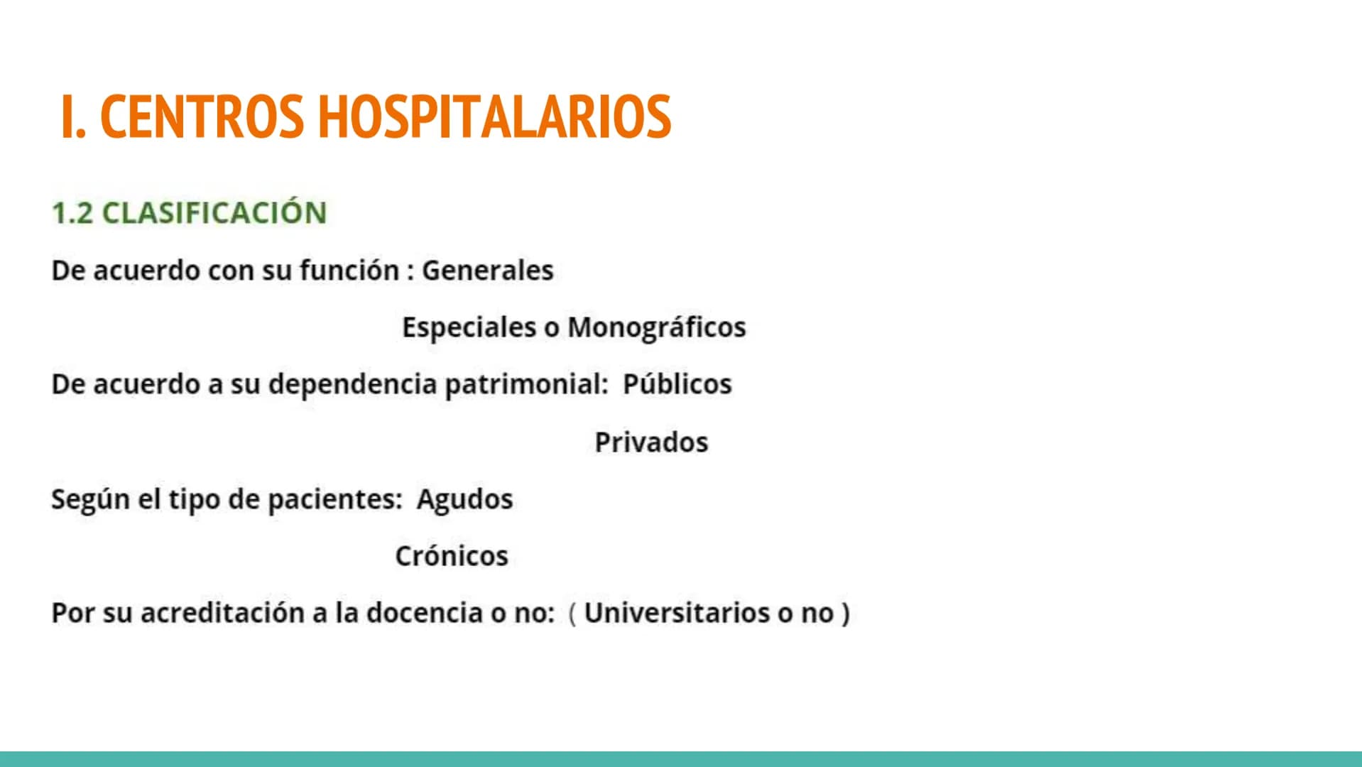 # TEMA 1.
ESTABLECIMIENTOS
HOSPITALARIOS Y
SOCIOSANITARIOS # Tema 1. ESTABLECIMIENTOS HOSPITALARIOS Y SOCIOSANITARIOS
Indice:
1. Centros