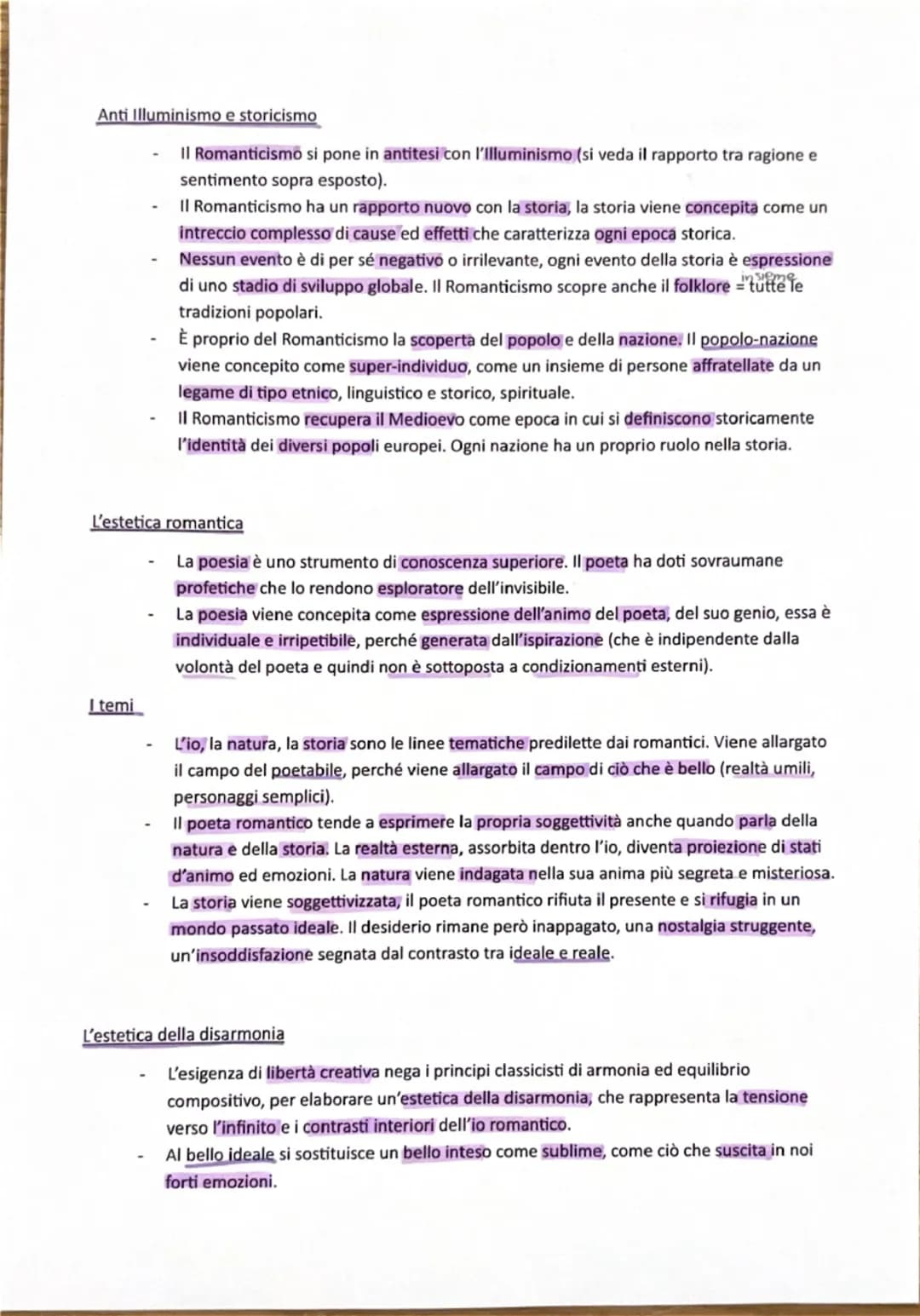# ROMANTICISMO
- Il termine Romanticismo indica un movimento culturale complesso che investe il pensiero,
l'arte, la concezione dell'uomo e