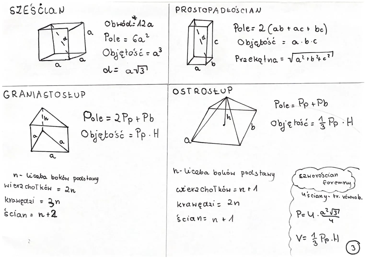 KWADRAT
a
a
a√2
a
Obwód = Ya
Pole = a²
1
Polez = $\frac{d2}{2}$
Pracligtna: a√2
PROSTOKAT
a
Obwód = 2a +26
b Pole = ab
Przekątna=