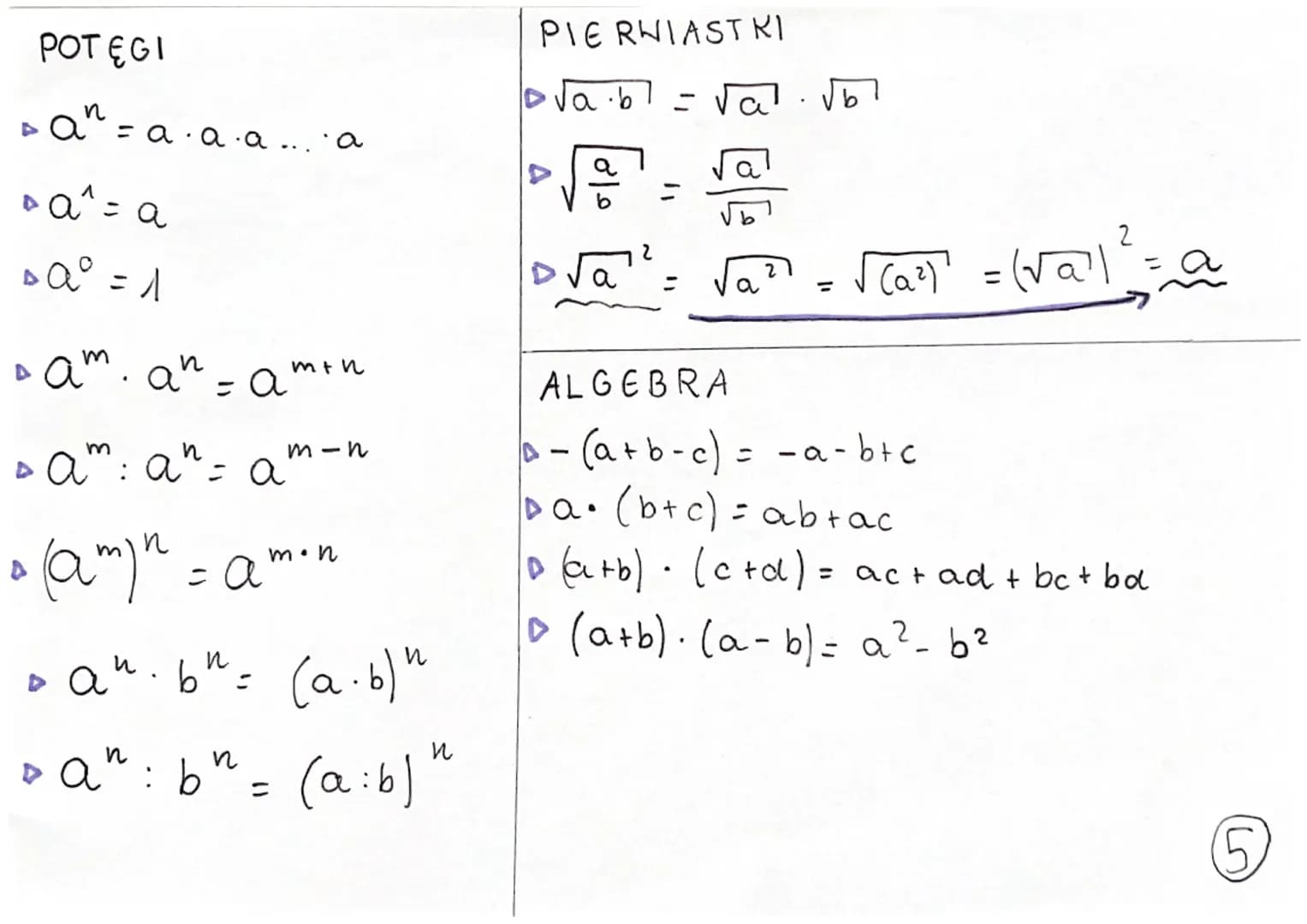 KWADRAT
a
a
a√2
a
Obwód = Ya
Pole = a²
1
Polez = $\frac{d2}{2}$
Pracligtna: a√2
PROSTOKAT
a
Obwód = 2a +26
b Pole = ab
Przekątna=