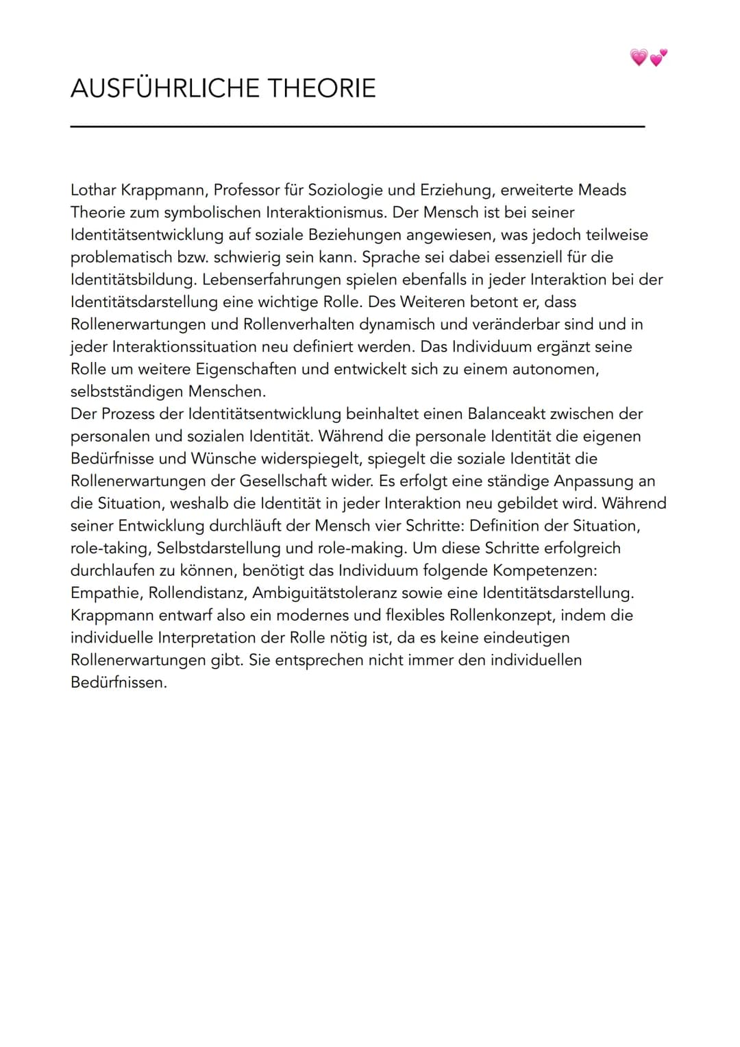 # LERNZETTEL KRAPΡΜΑΝΝ
KRAPPMANN ALLGEMEIN
BIOGRAFIE
- 1936 geboren
- Professor für Soziologie & Erziehung
- Doktorarbeit:,, Soziologisch