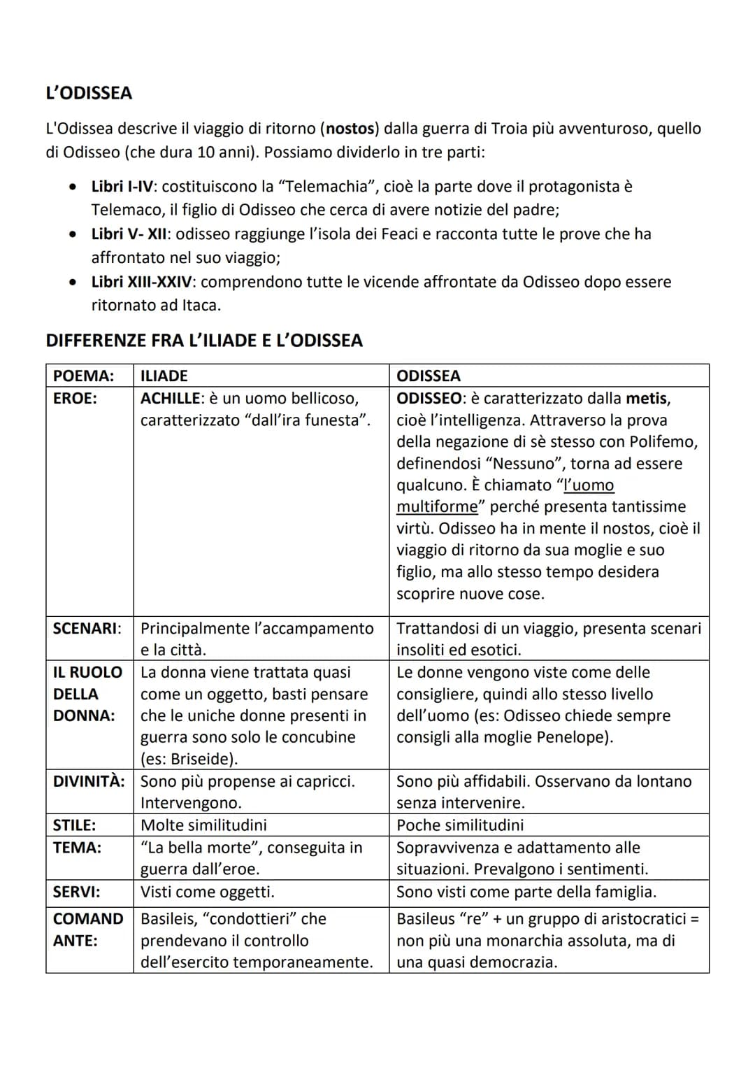 # LE ORIGINI
I primi poemi epici di omero risalgono all'XI secolo, quindi all'Età Arcaica (XI-VIII). L'epica
(dal greco epos = "parola", "d