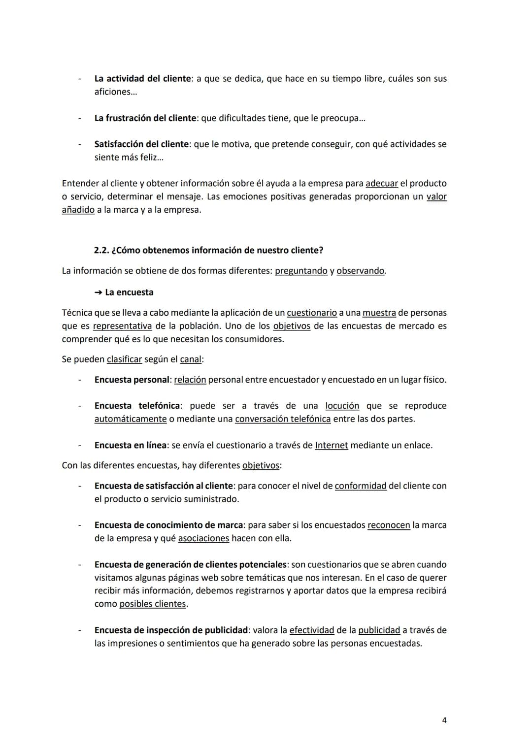 # TEMA 4
La actividad comercial y el marketing
1. ¿A quién voy a vender mi producto y cómo?
1.1 La segmentación del mercado
La segmentac