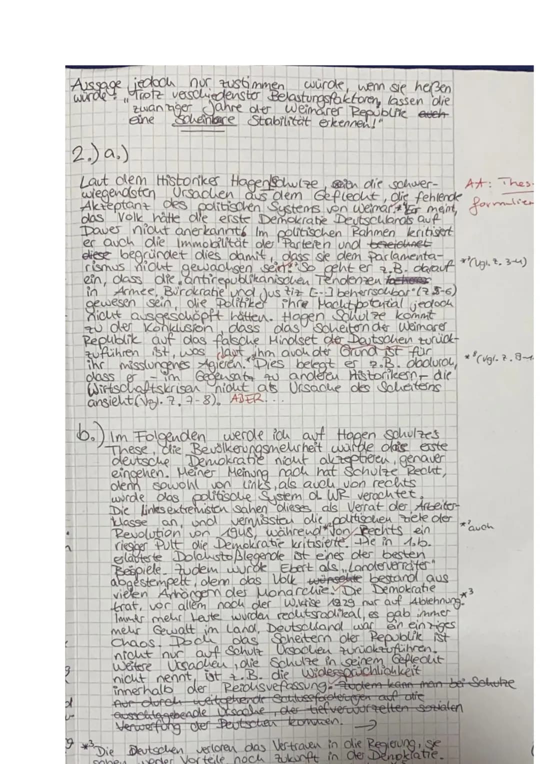 * 12.1
* Geschichte
Klassenarbeit Nr. 1
* 09.11.2020
Name: Josephine Pellegrino
(45/6P)
1.) Erkläre und erläutere die folgenden Begriffe