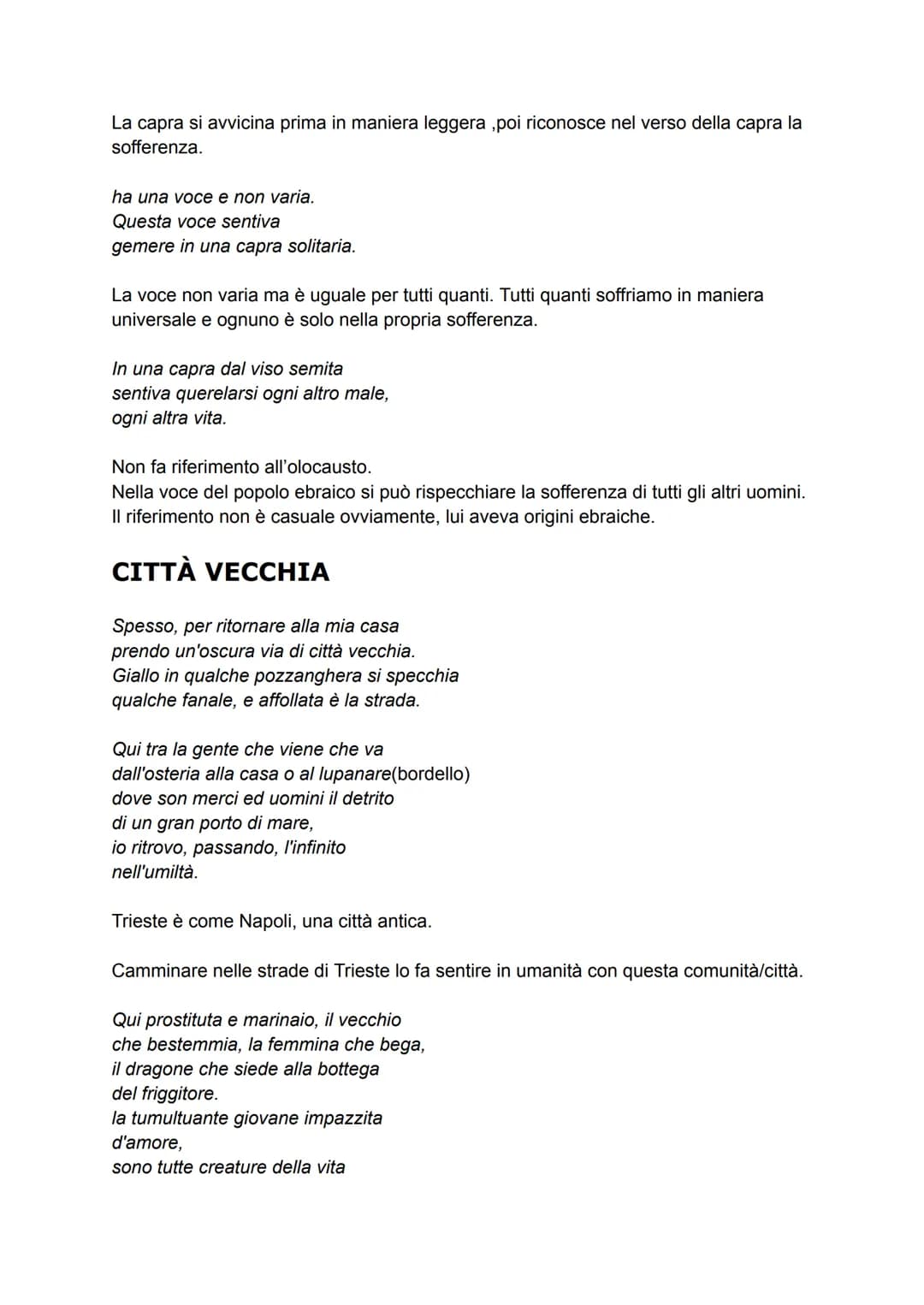 # UMBERTO SABA
Il suo nome vero era Umberto Poli.
È stato detto il poeta più chiaro del mondo, chiarezza della poesia e in senso
comunicati