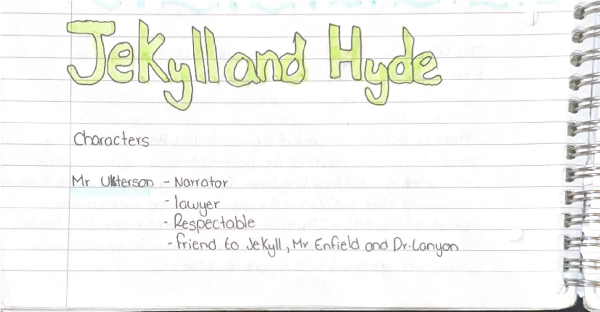 Jekyll and Hyde Plot
# Summary
Chapter 1
Utterson is taking his Sunday walk with friend Enfield
in a we well-kept street they stumble upo