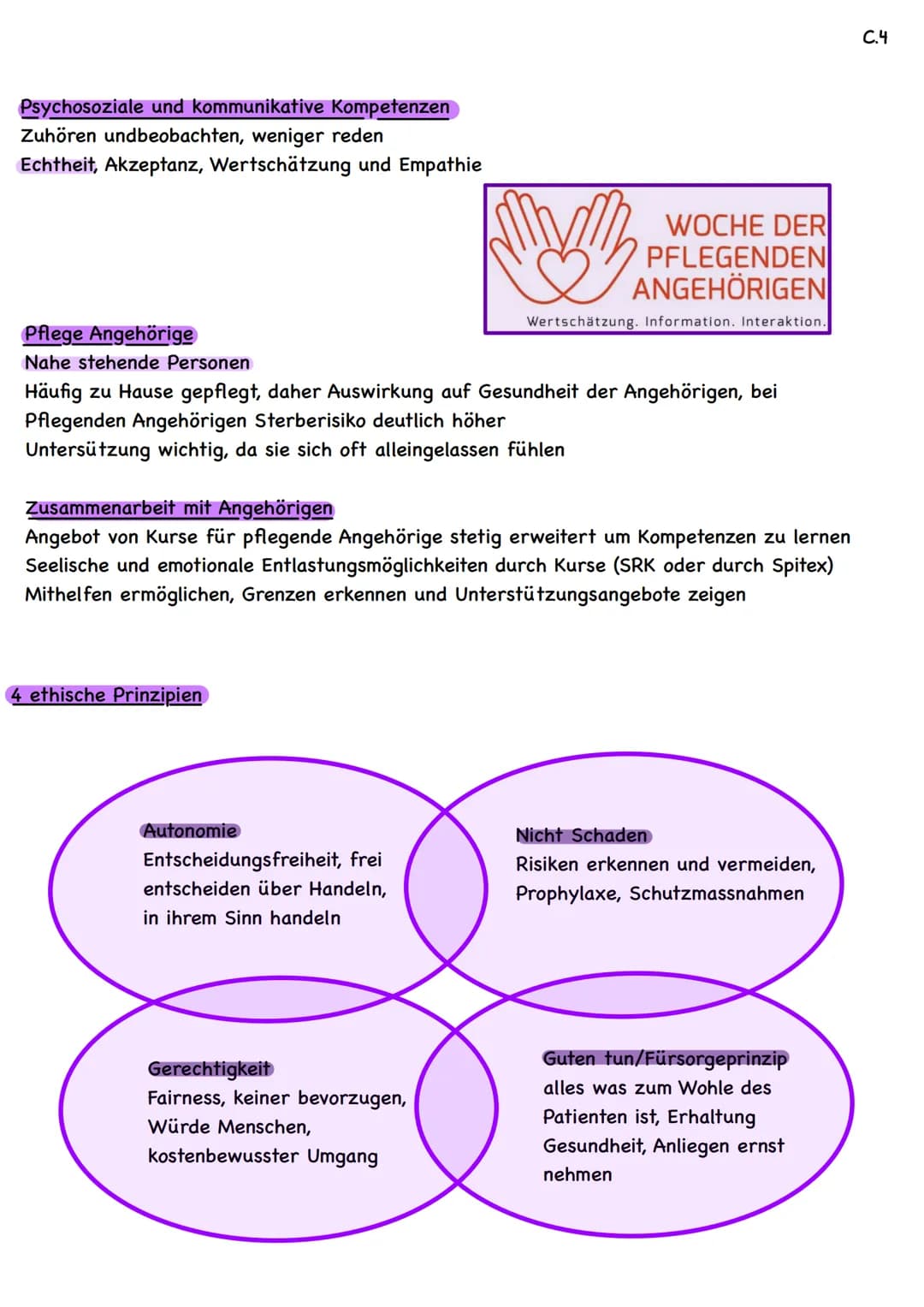# Multimorbidität
C.4
## Bedeutung für den Menschen
Chronisch krank = über längere Zeit, in der Regel länger als 4 Wochen, krank
Palliati