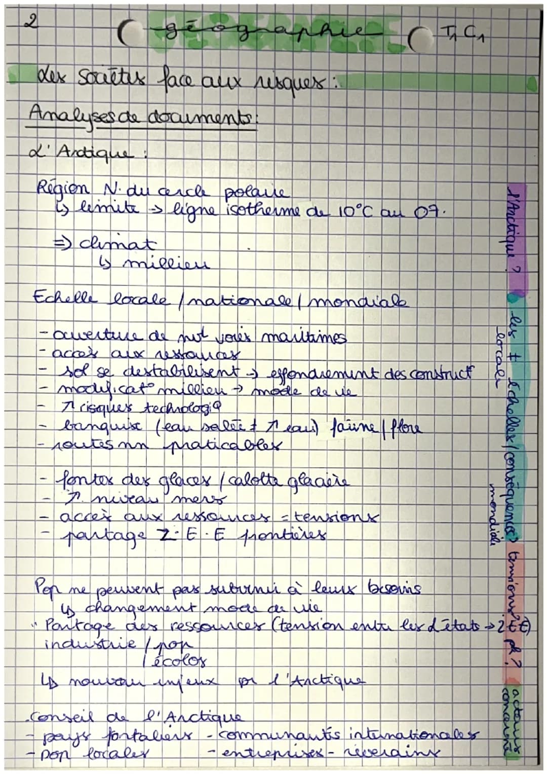 ographieс тасл
des sociétés face aux risques :
Introduction:
Acceleration des changements: -climatiques
- démographiques
Sociétés transfo