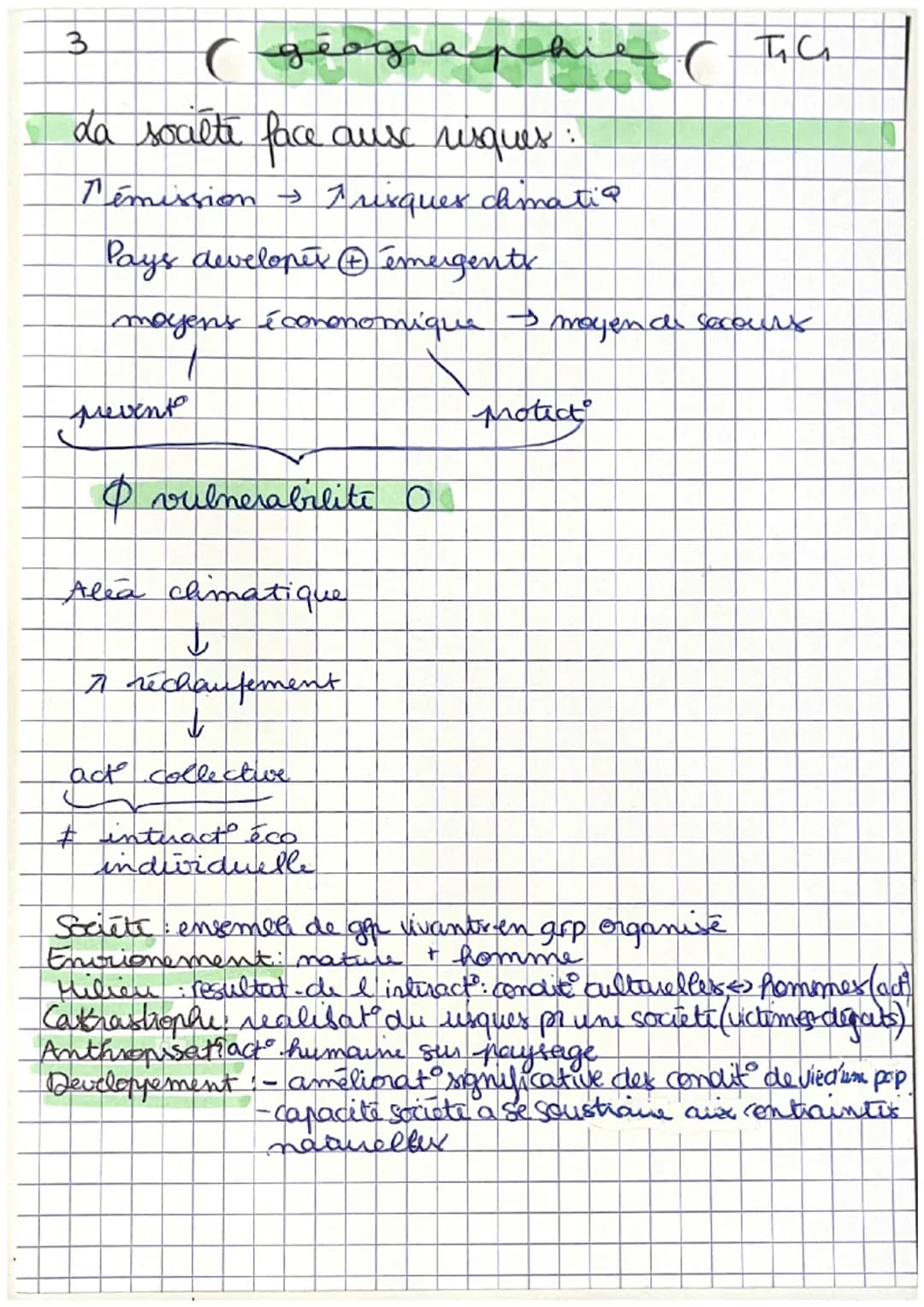ographieс тасл
des sociétés face aux risques :
Introduction:
Acceleration des changements: -climatiques
- démographiques
Sociétés transfo