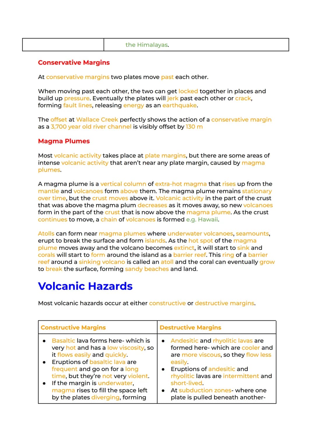 # Hazards Revision
Natural Hazards. Plate Tectonics Types of Plate Margin. Volcanic
Hazards Volcanic Hazards - Impacts and Responses. Seism